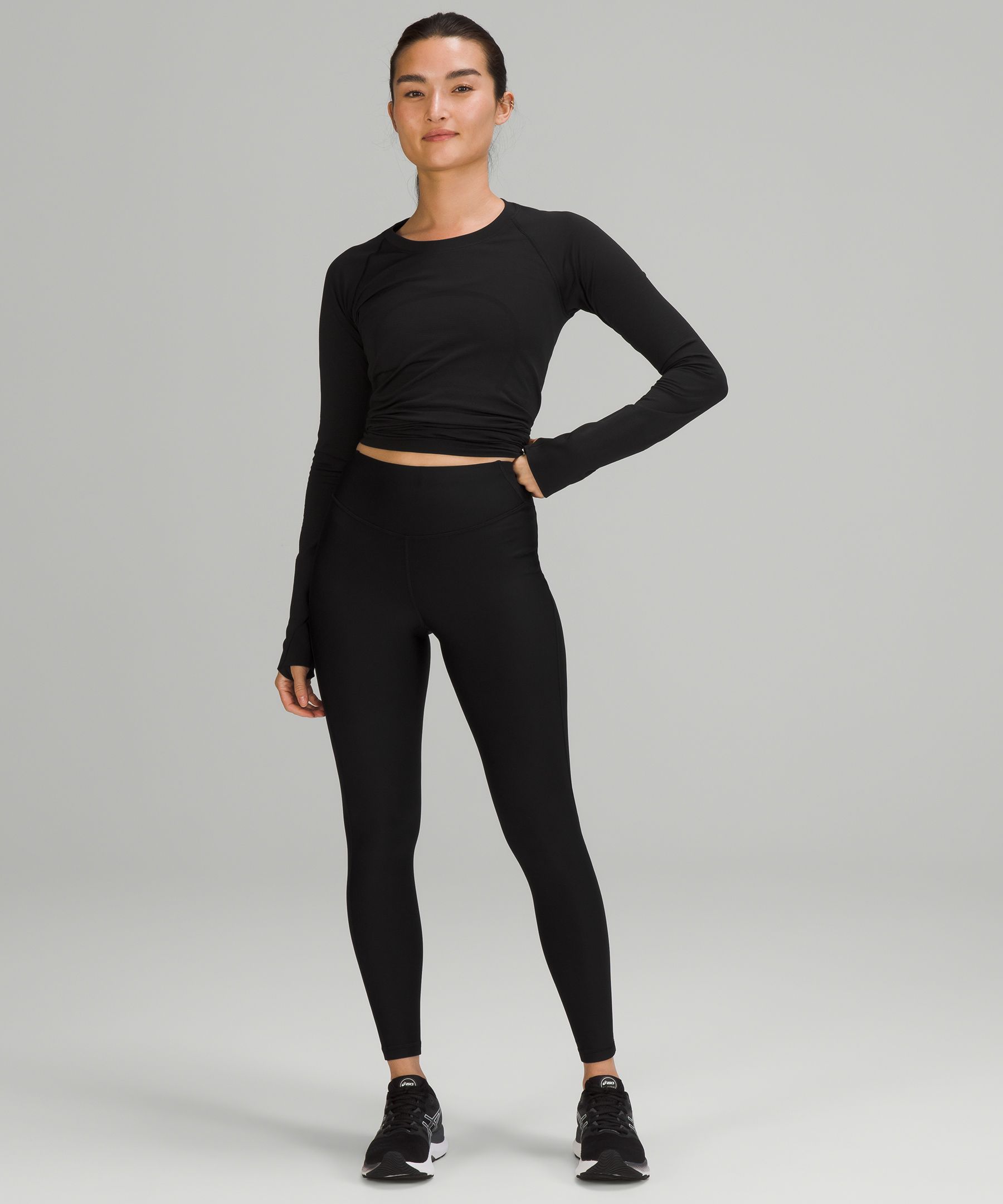 Lululemon Leggings Canada - Black Base Pace High-Rise Fleece