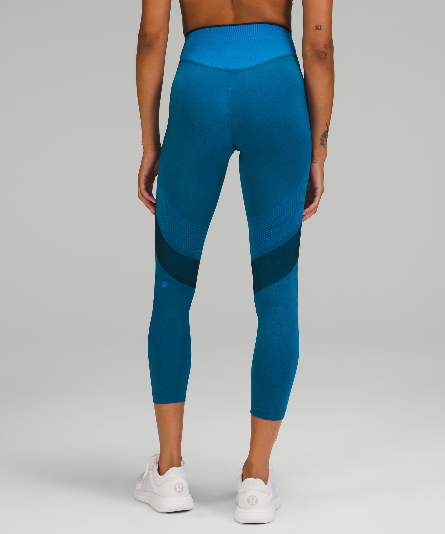 Seamless Mesh High-Rise Training Tight 25