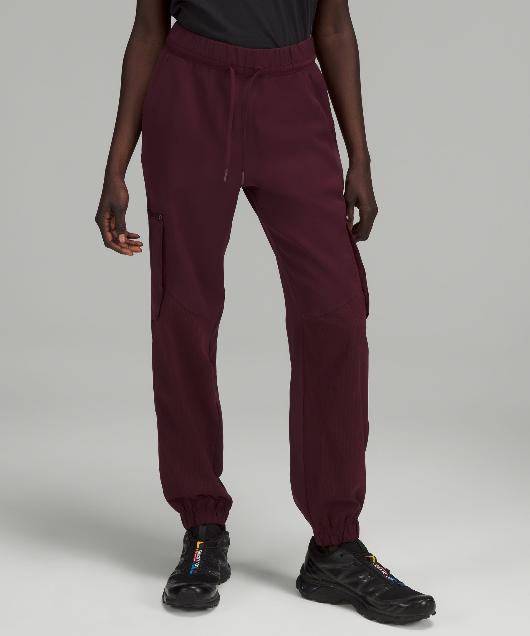 Mid Rise Cargo Pants