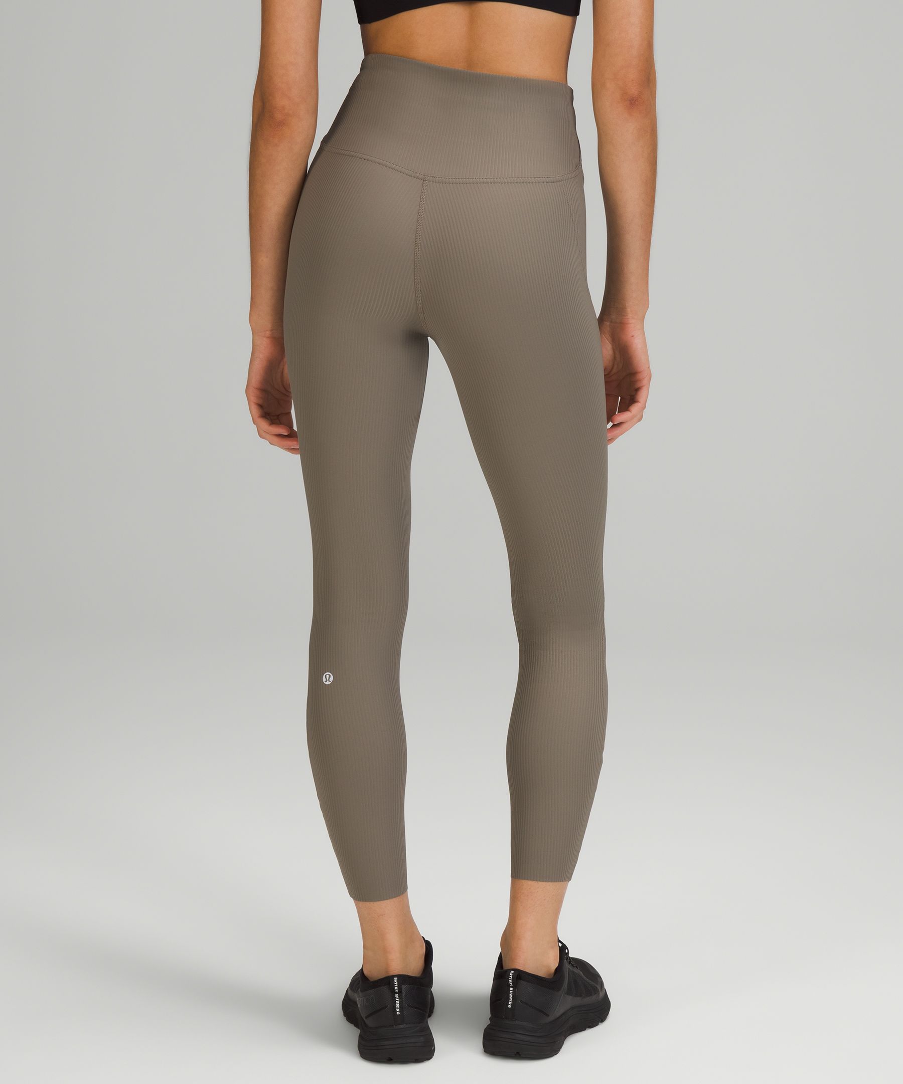 Lululemon Base Pace High-Rise Reflective Tight 25” Gull Grey Size