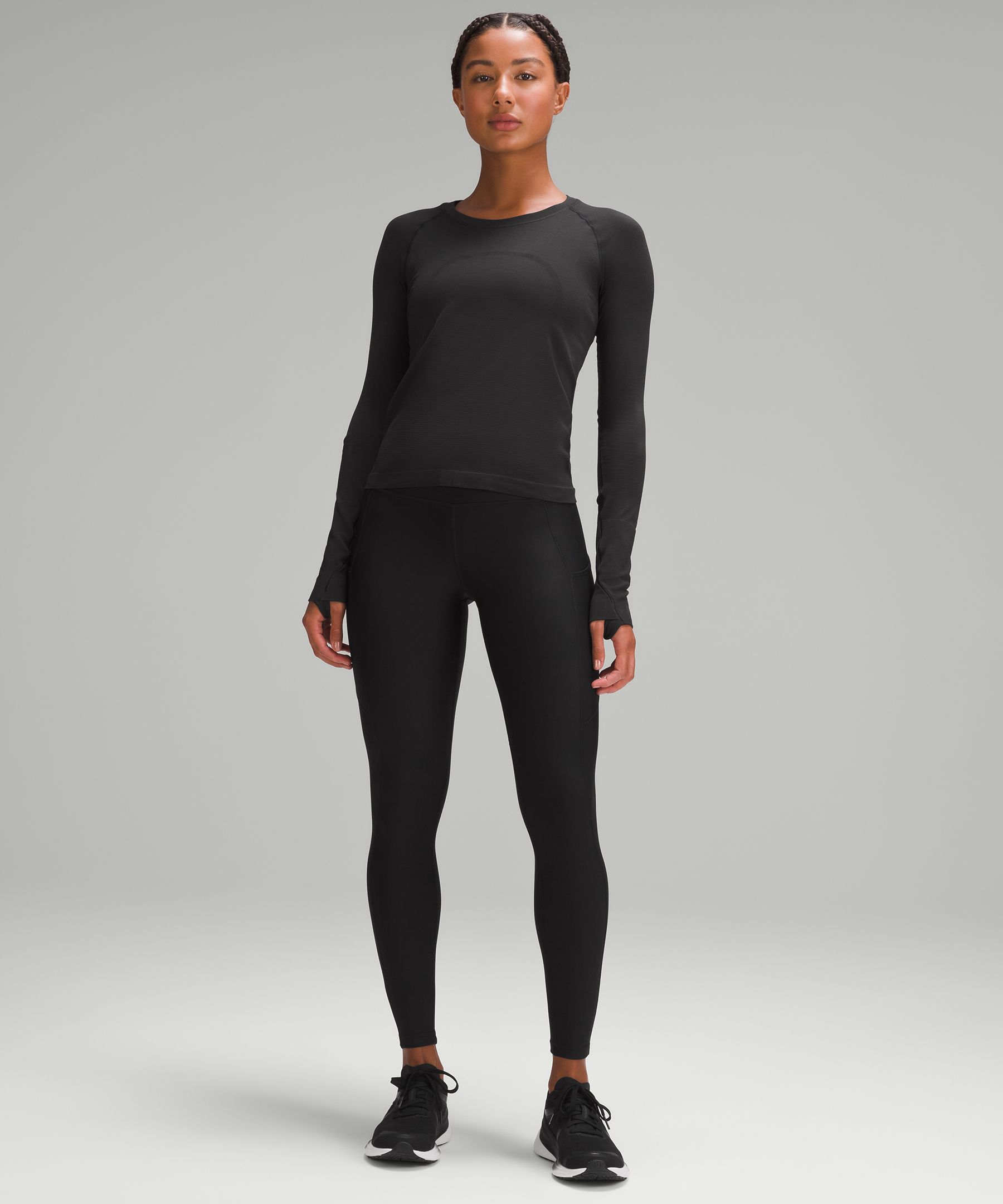 Fast and Free High Rise Fleece Tight 28 lululemon SG