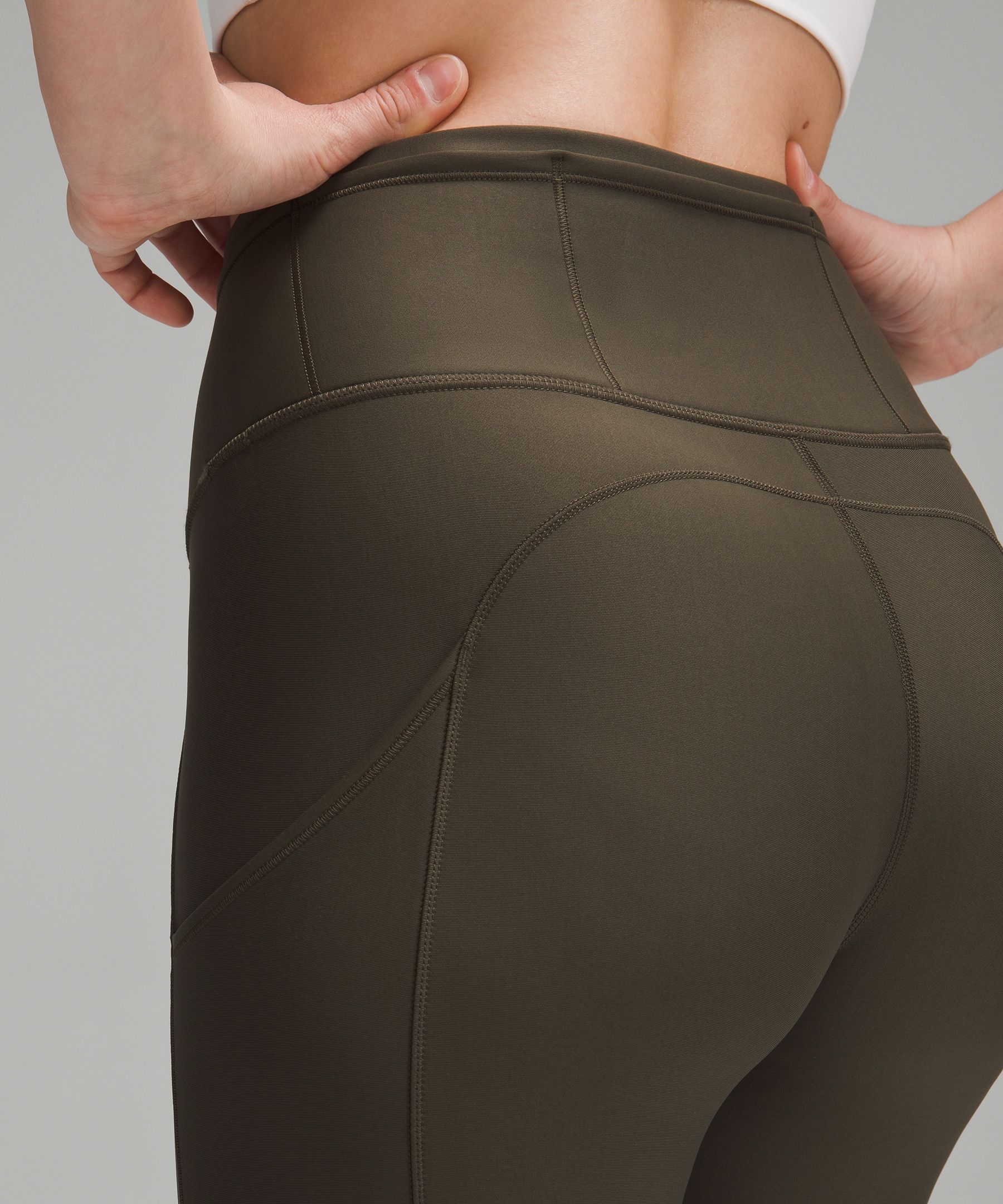 Fast and Free High-Rise Fleece Tight 28&rdquo; *7 Pocket