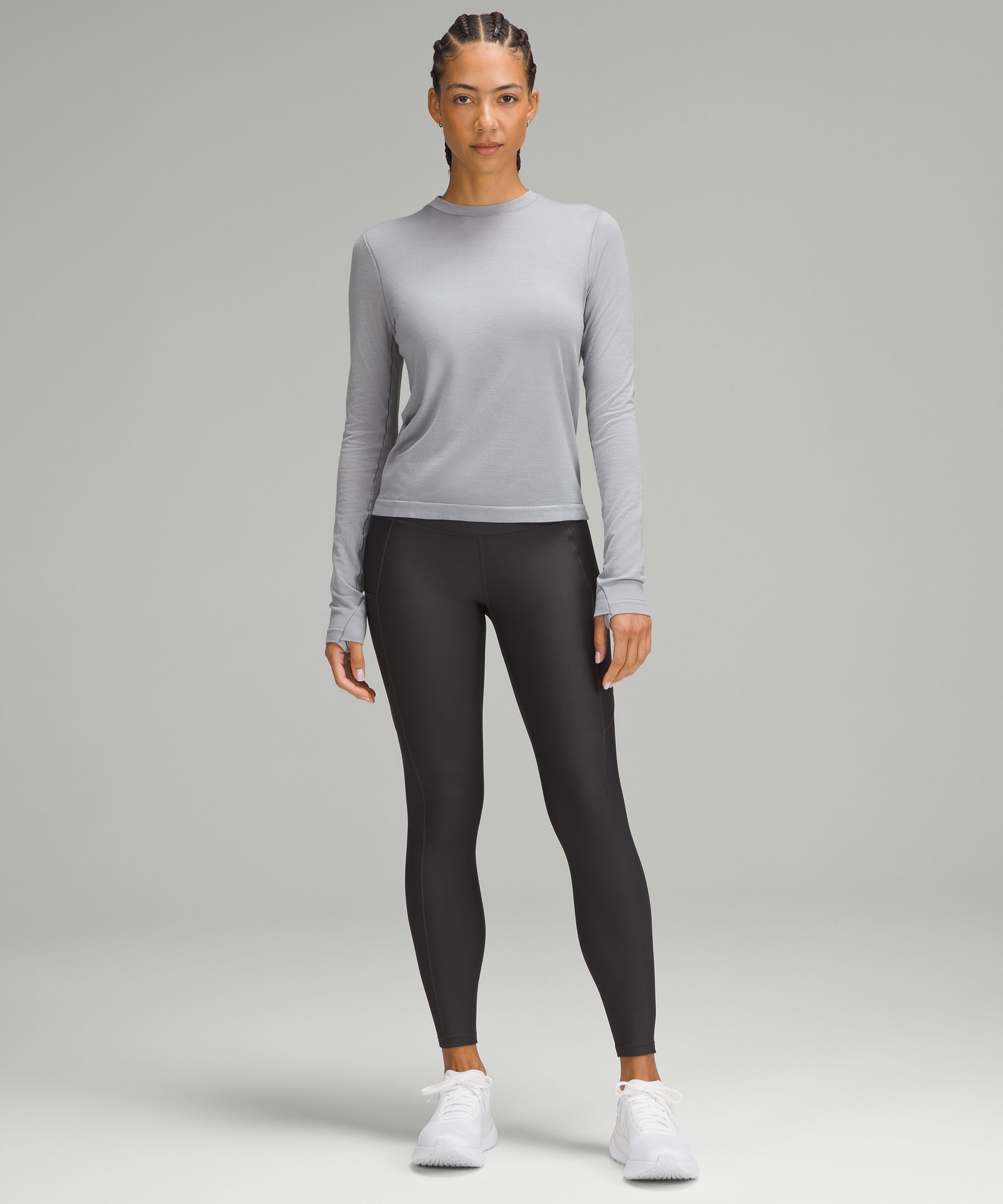 Lululemon Fast and Free High-Rise Fleece Tight 28 - Moonlit