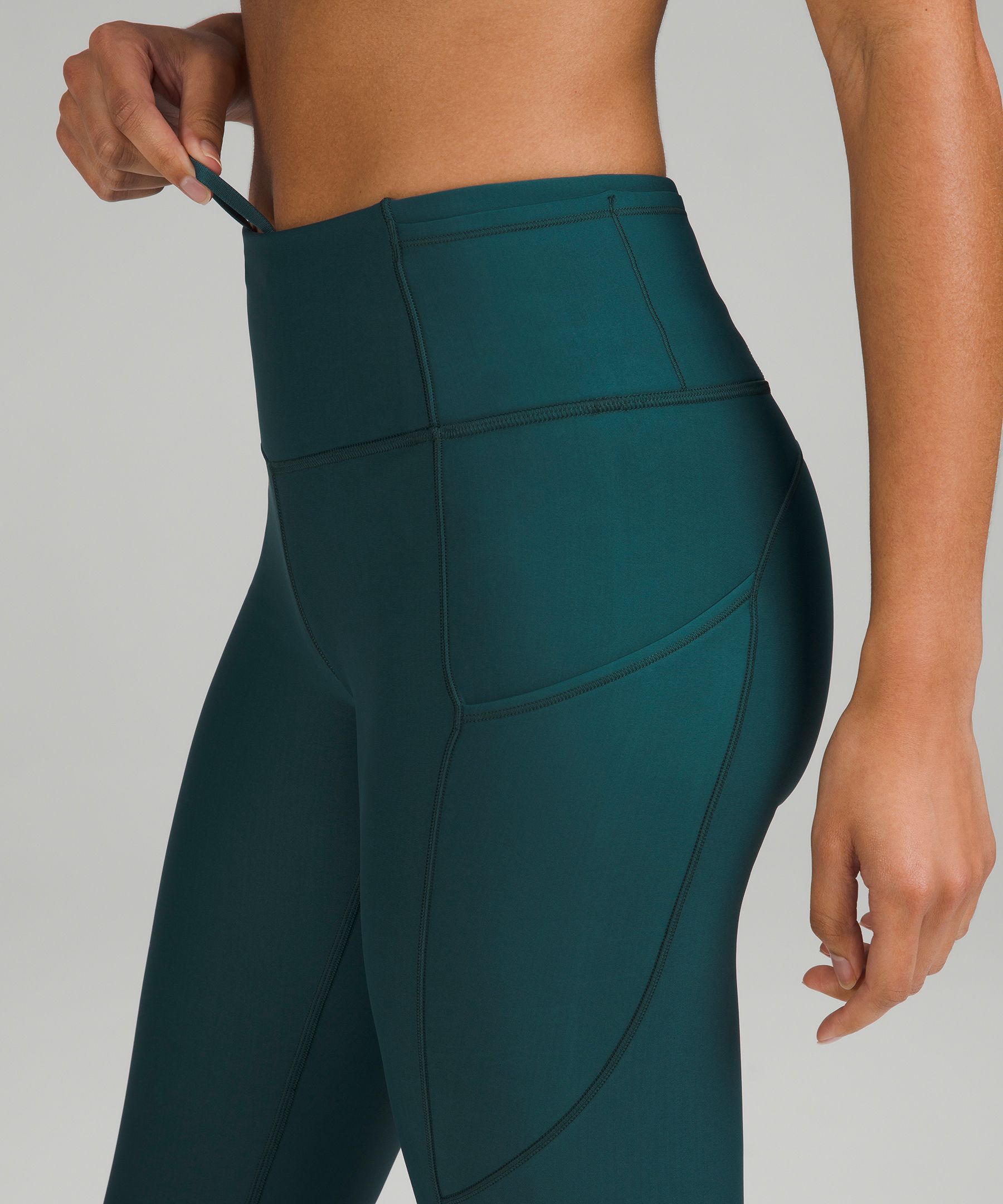 SELL] [US] NWT fast and free fleece leggings 28” size 2 psychic blue // 70  shipped f&f payment only : r/lululemonBST