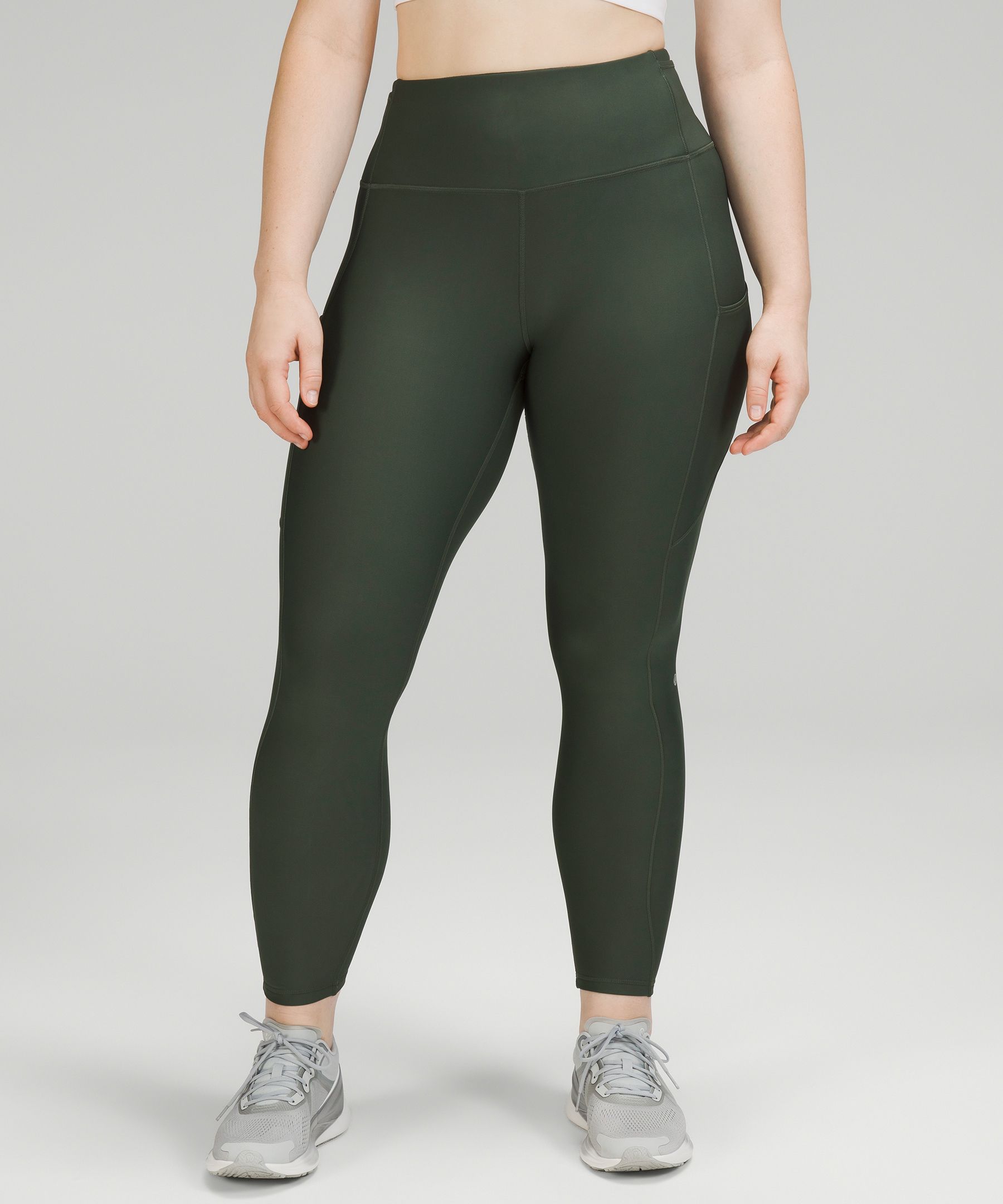 Fast and Free High Rise Fleece Tight 28 Lululemon DE