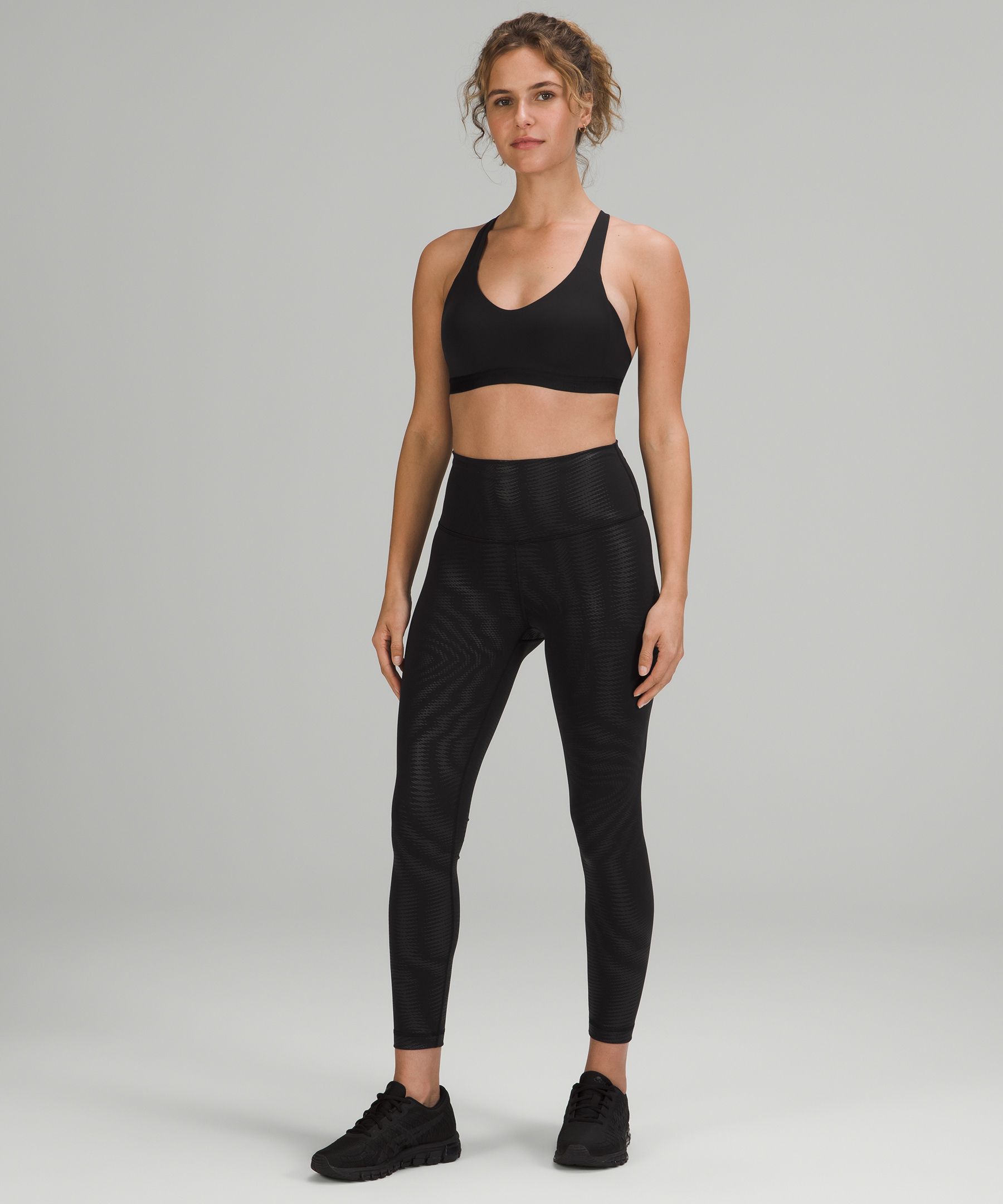 Lululemon athletica Wunder Train High-Rise Crop 23 *Foil, Women's Capris