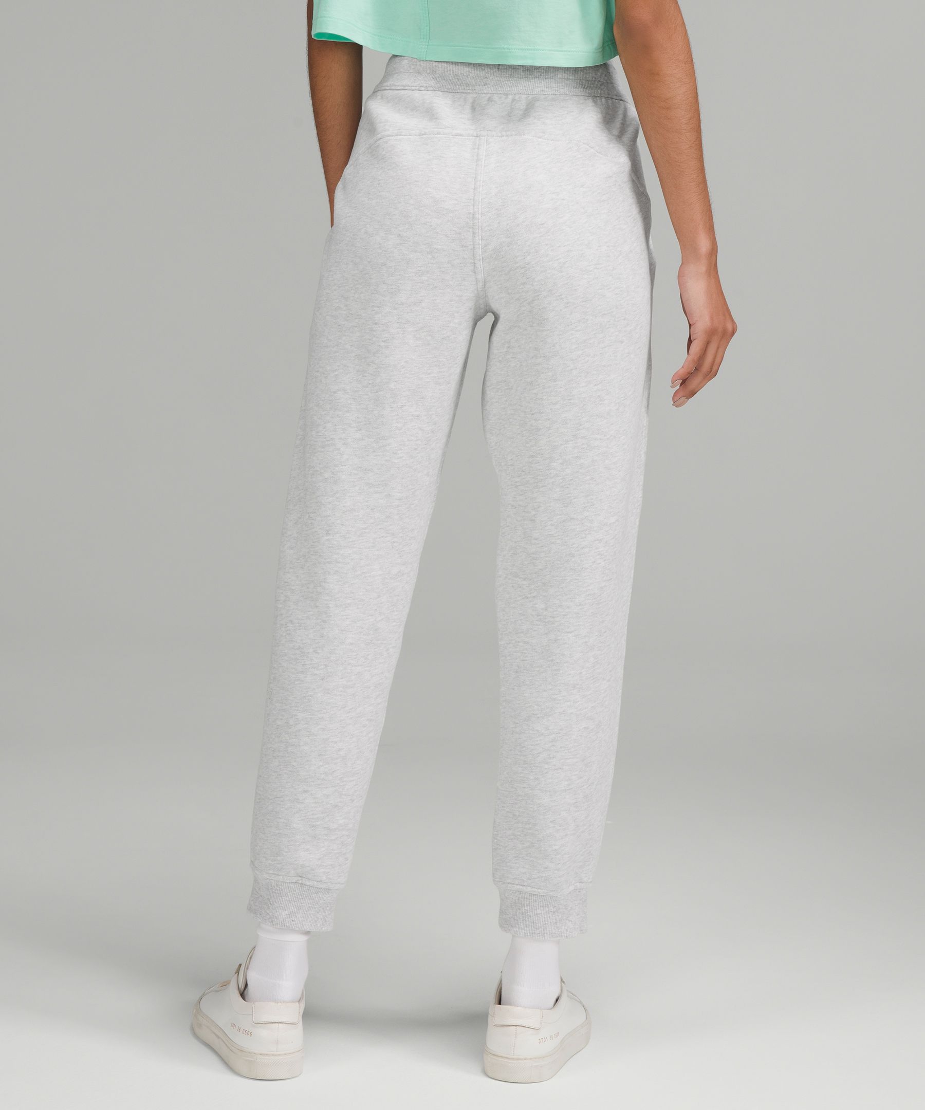 Lululemon Scuba High-rise Joggers 7/8 Length In Heathered Core Ultra ...