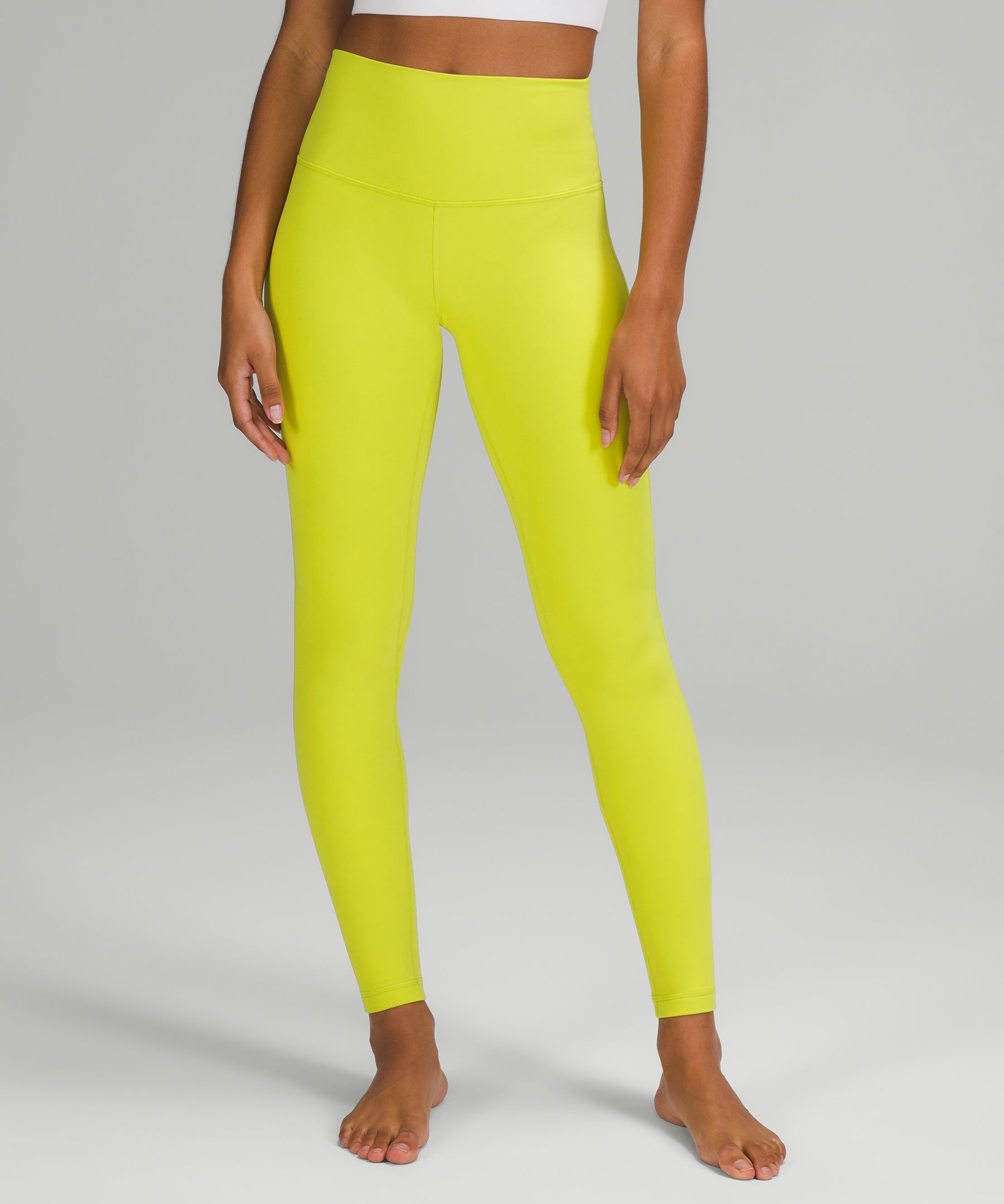 Lululemon Align™ High-rise Pants 28" In Yellow Serpentine