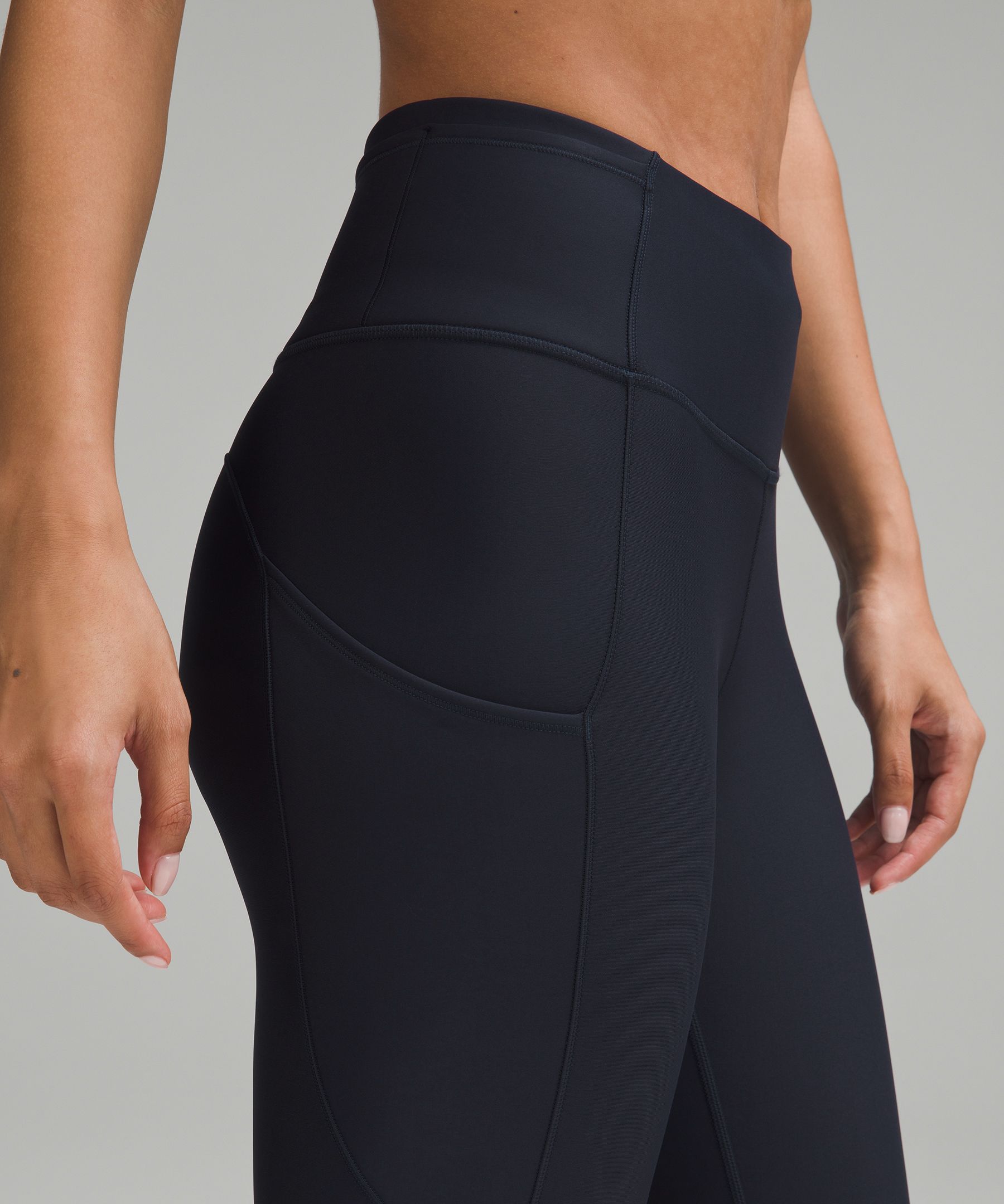 Lululemon Scenic Route 7/8 Tight *25 - Black - lulu fanatics