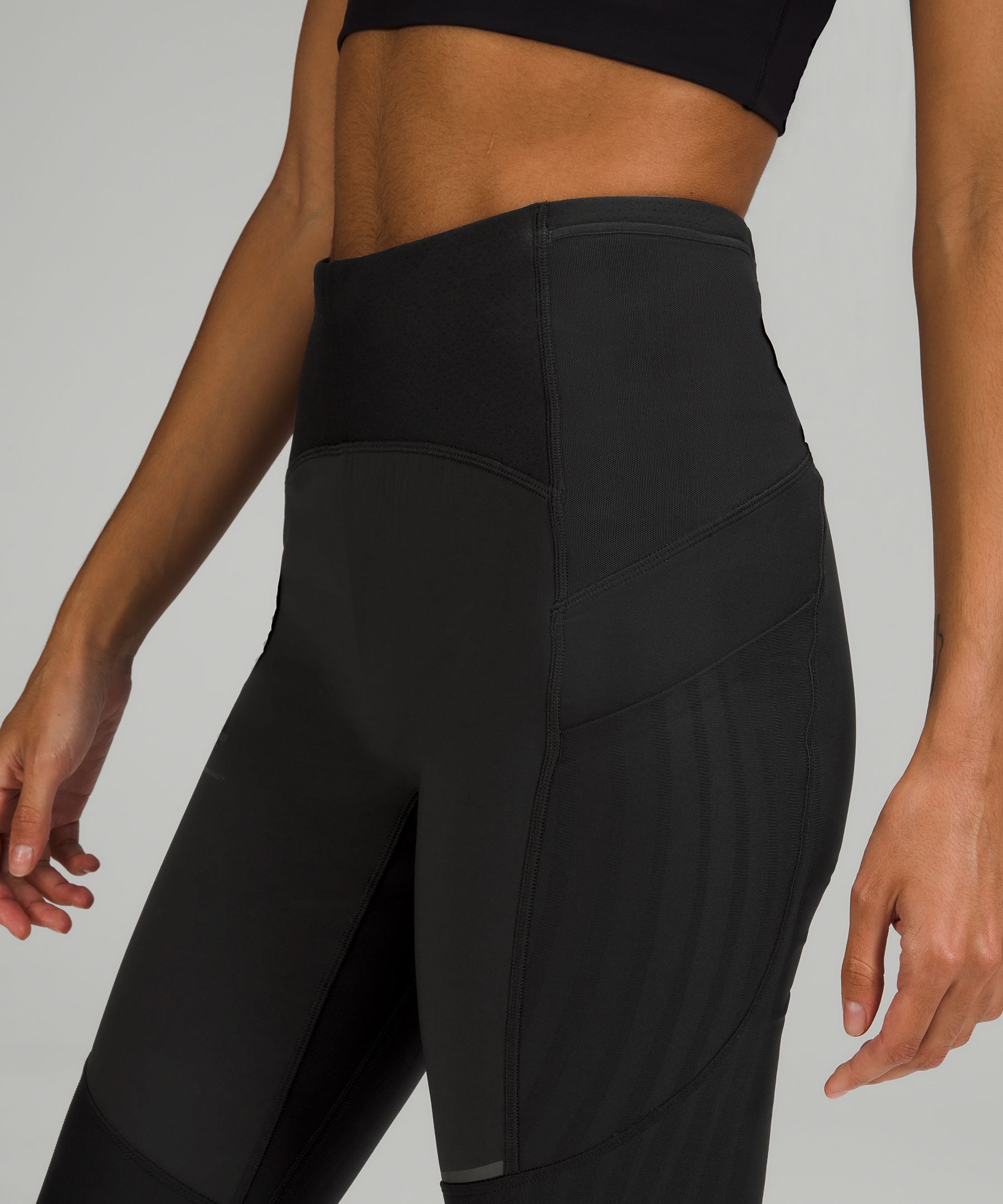 lululemon SENSEKNIT™ RUNNING - Tights - black