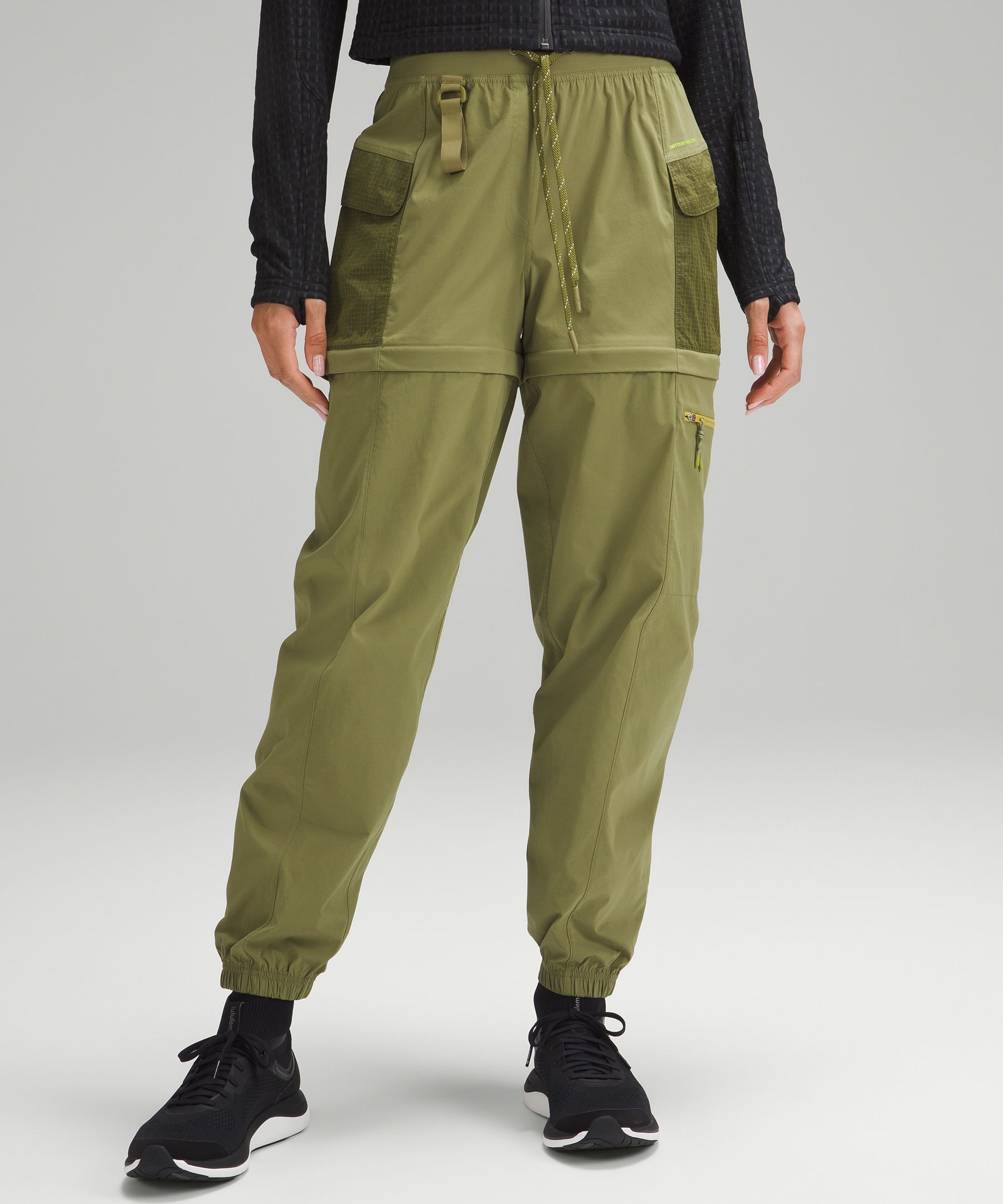 おしゃれ [The Drop] ジョガー Harley High Waisted Fleece Jogger