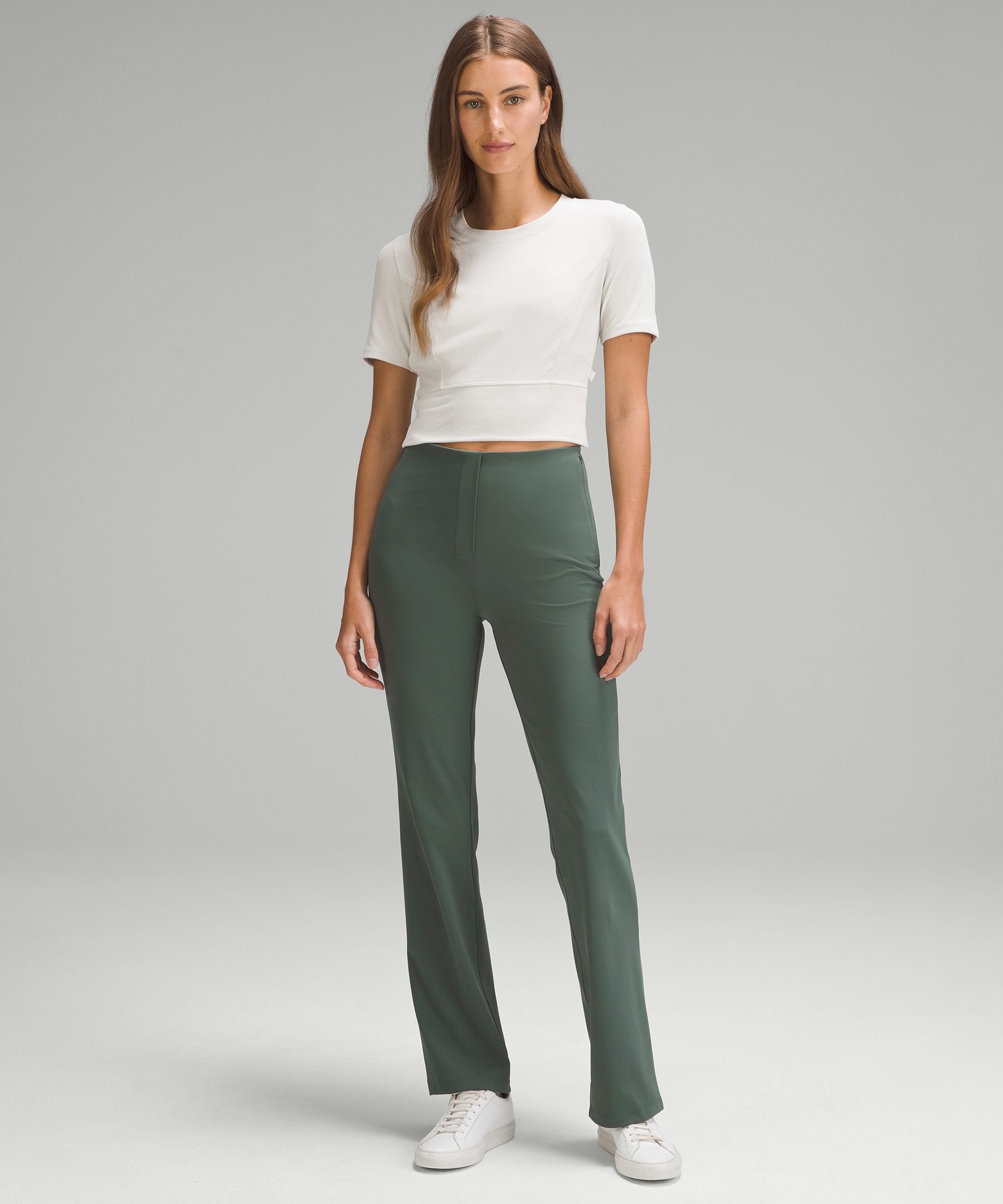 Smooth Fit Pull-On High-Rise Pant, Women's Trousers