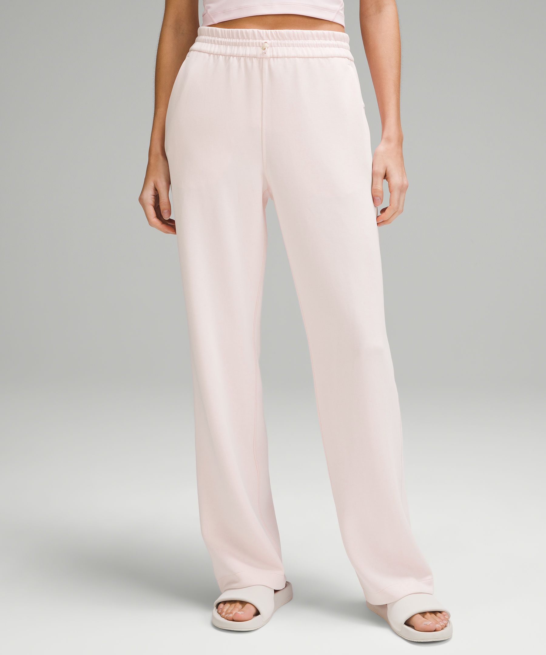 Lululemon Softstreme High-rise Pants In Strawberry Milkshake