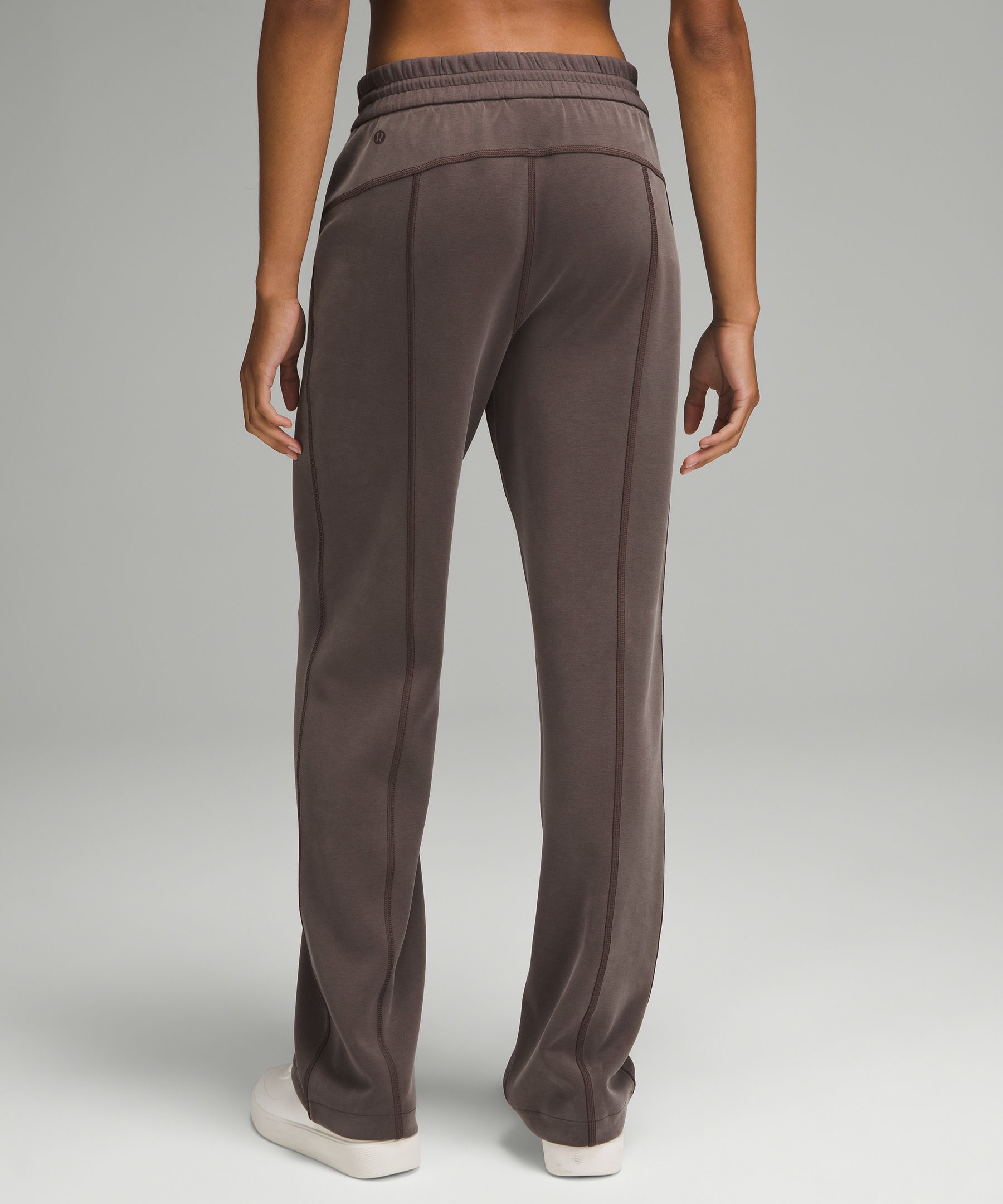 Comfy Luxe Soft Knit Lounge Pants - Size S/M: US Women's Size 2-8 - Elastic  Drawstring Waist Band - 27 Inseam - 47% Rayon / 24% Polyester / 24% Nylon  / 5% Spandex, 7311967