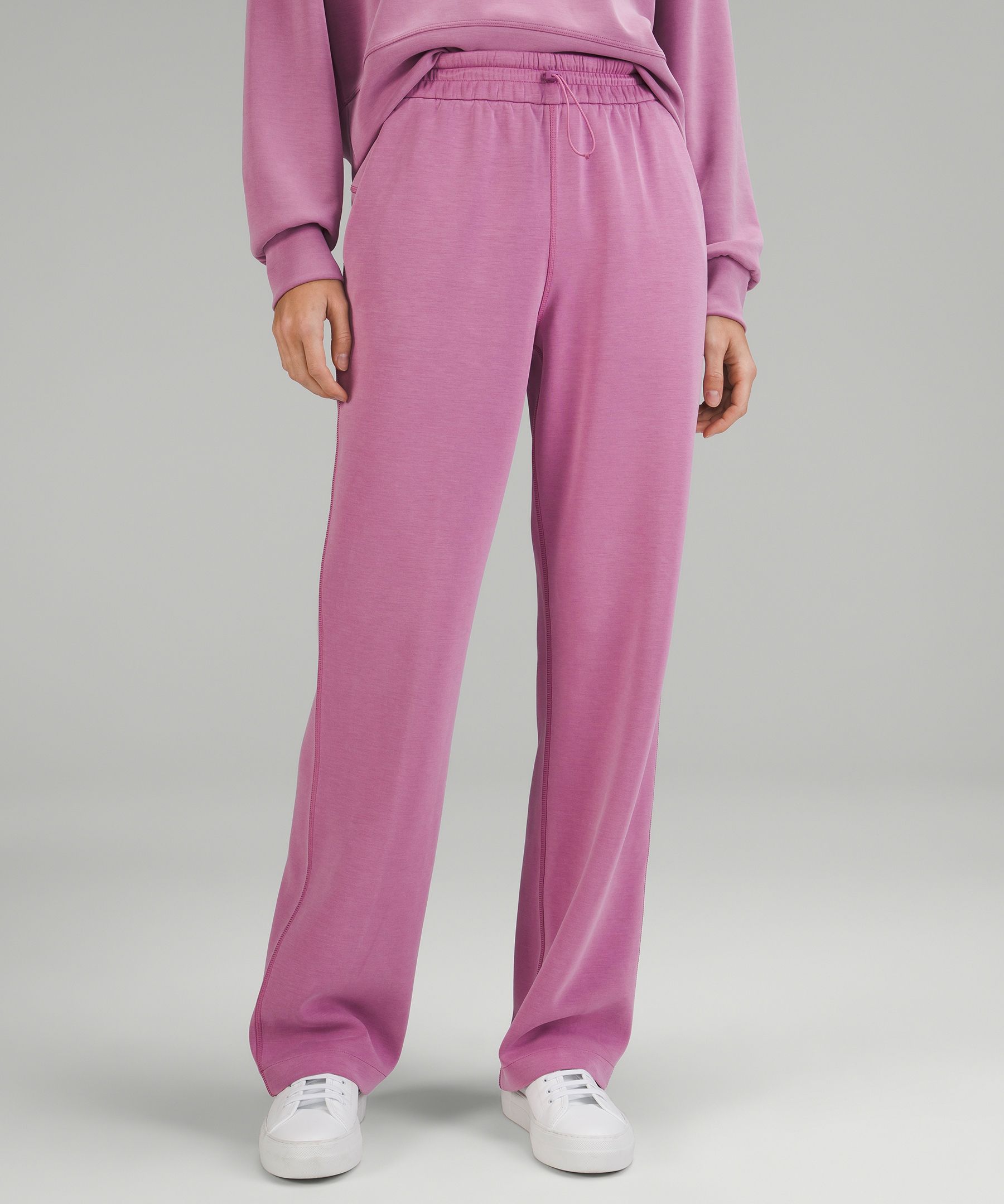 Lululemon Softstreme High-rise Pants In Strawberry Milkshake