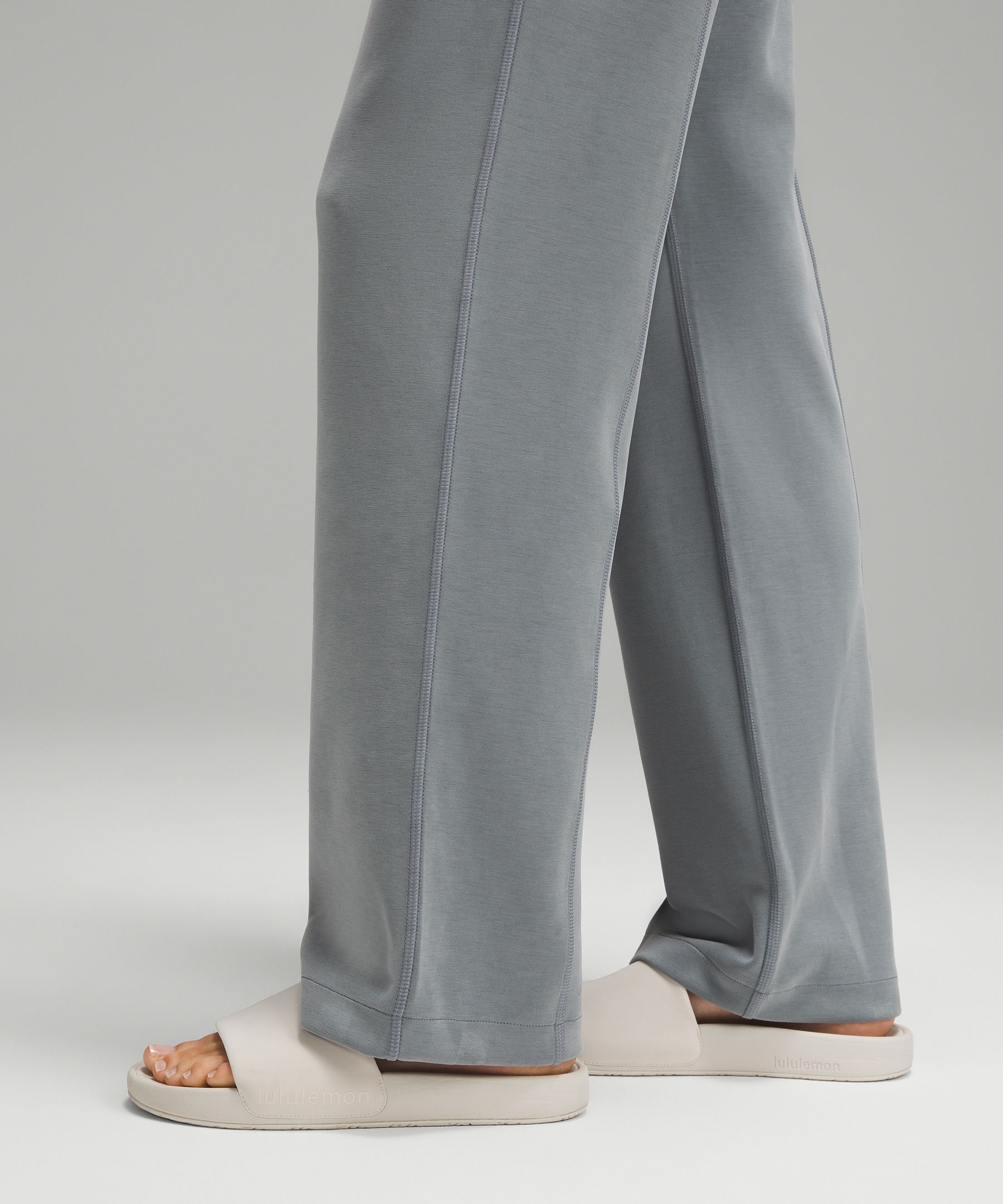 Silver Trim Straight Leg Pants