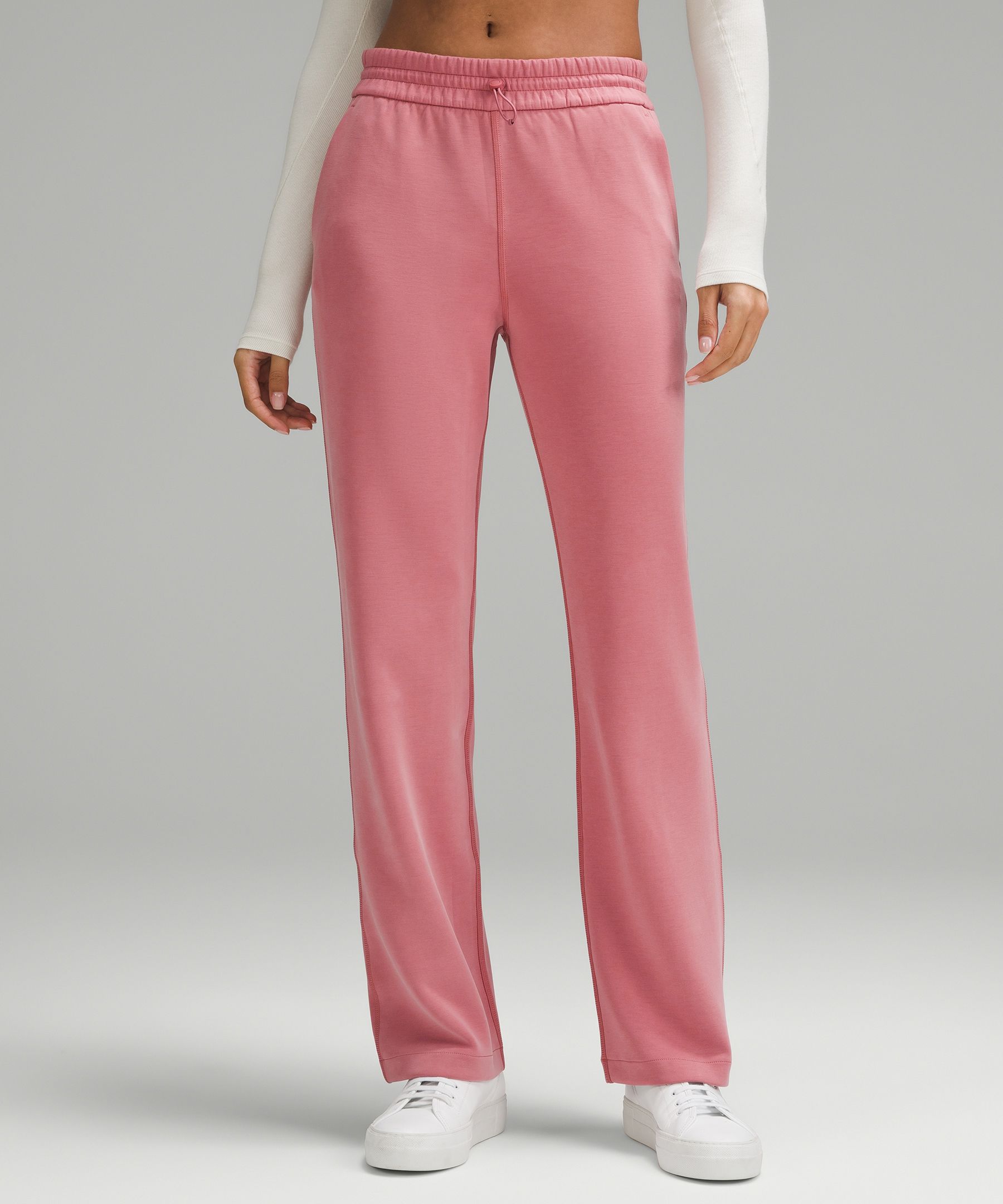 Soft Texture High Rise Align Softstreme Womens Joggers: Weighty Drape Pants  With Straight Leg, Perfect For Sweating And Lounging From  Hellowelcomelulus, $4.35