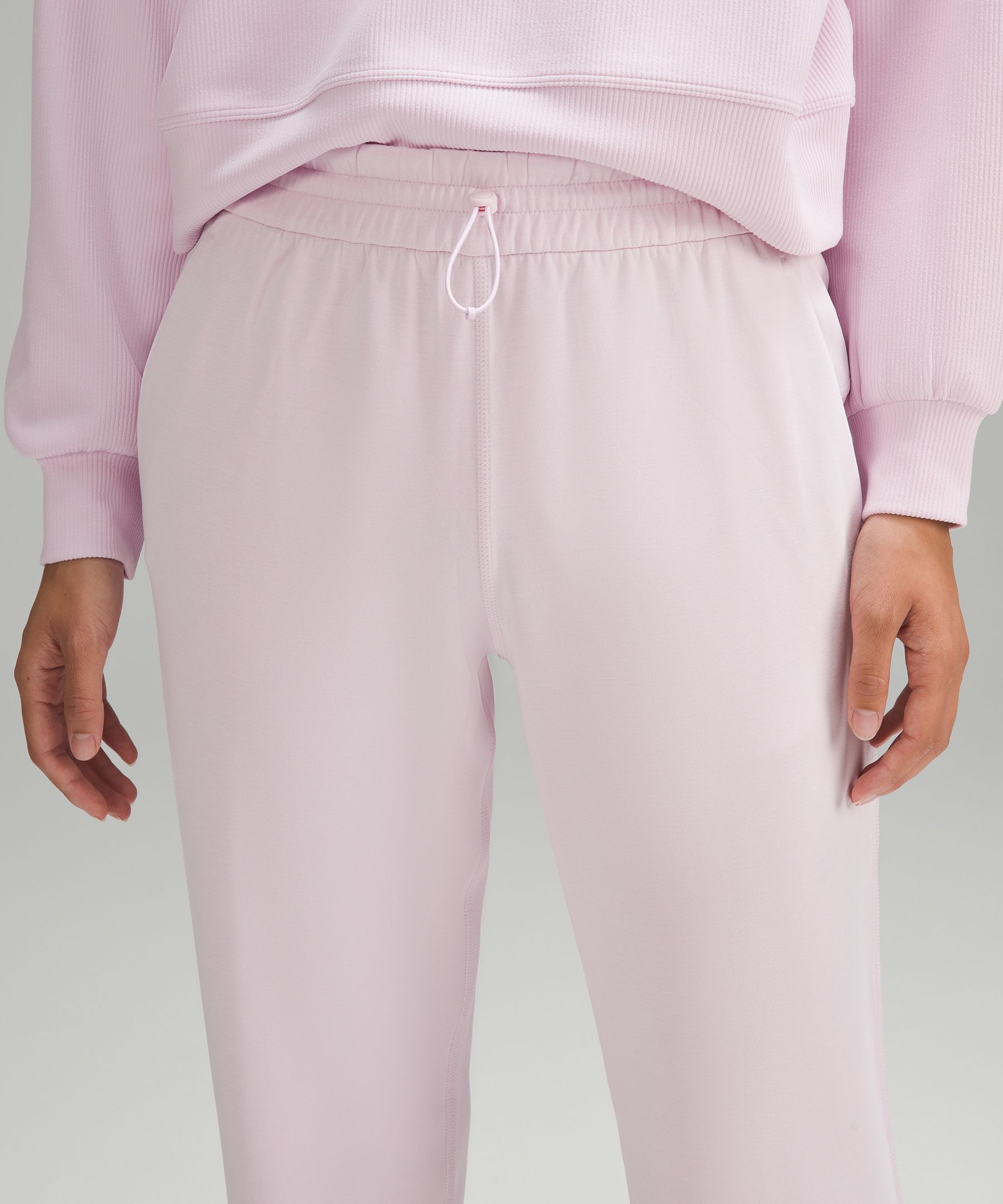 lululemon athletica, Pants & Jumpsuits, Nwot Lululemon Softstreme  Highrise Pant Meadowsweet Pink