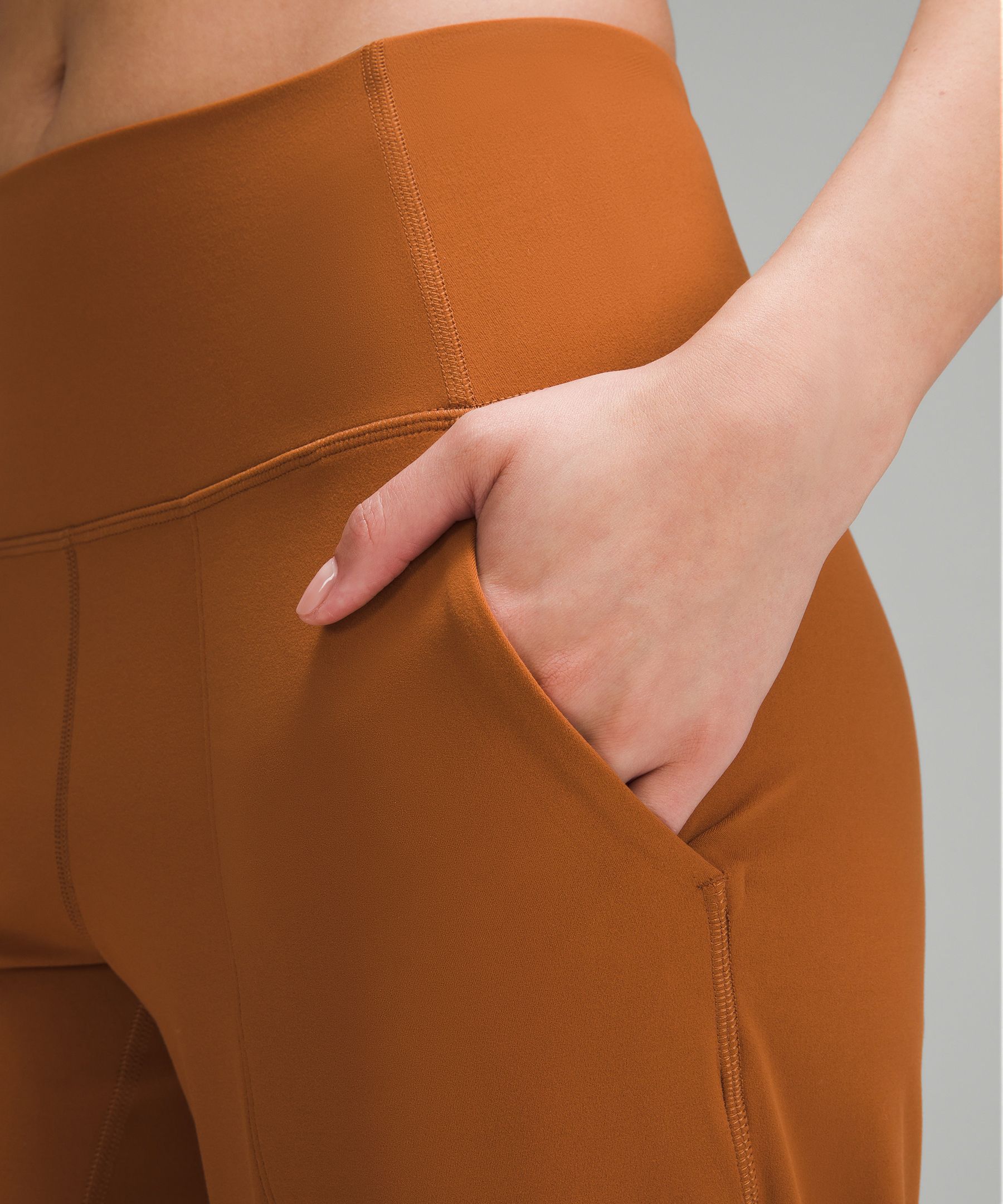 Stylish Burnt Orange Lululemon Align Leggings