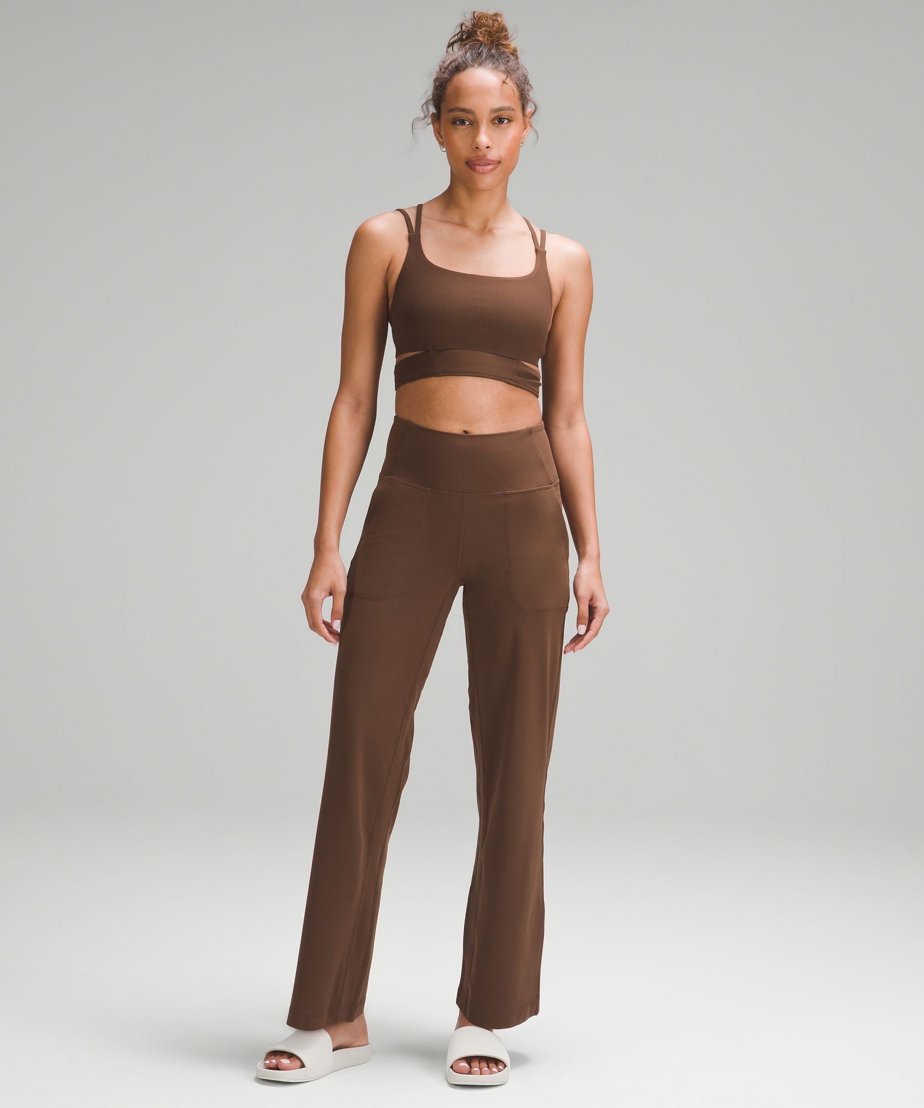 Lululemon Align High Rise Wide Leg Pant Short Size 10 - $50 (60% Off  Retail) - From nat