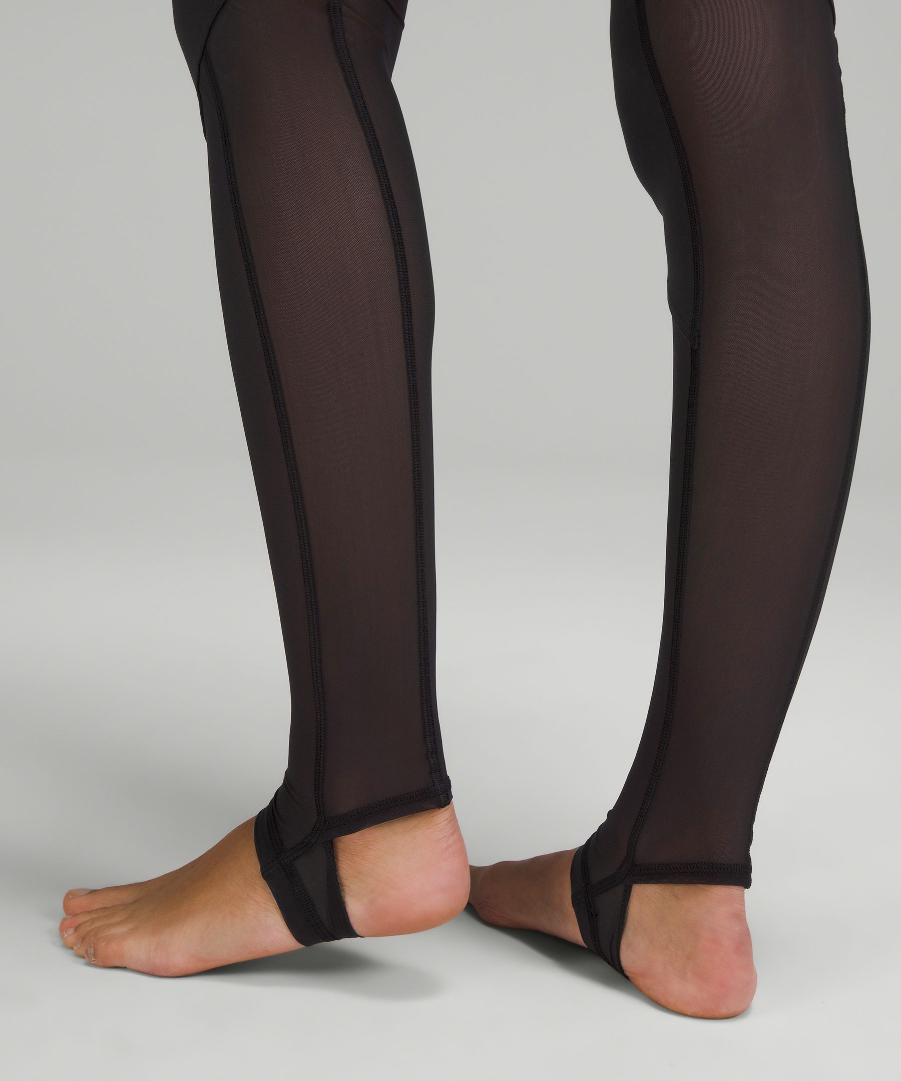 Nulu and Crisscross Mesh Stirrup Leggings