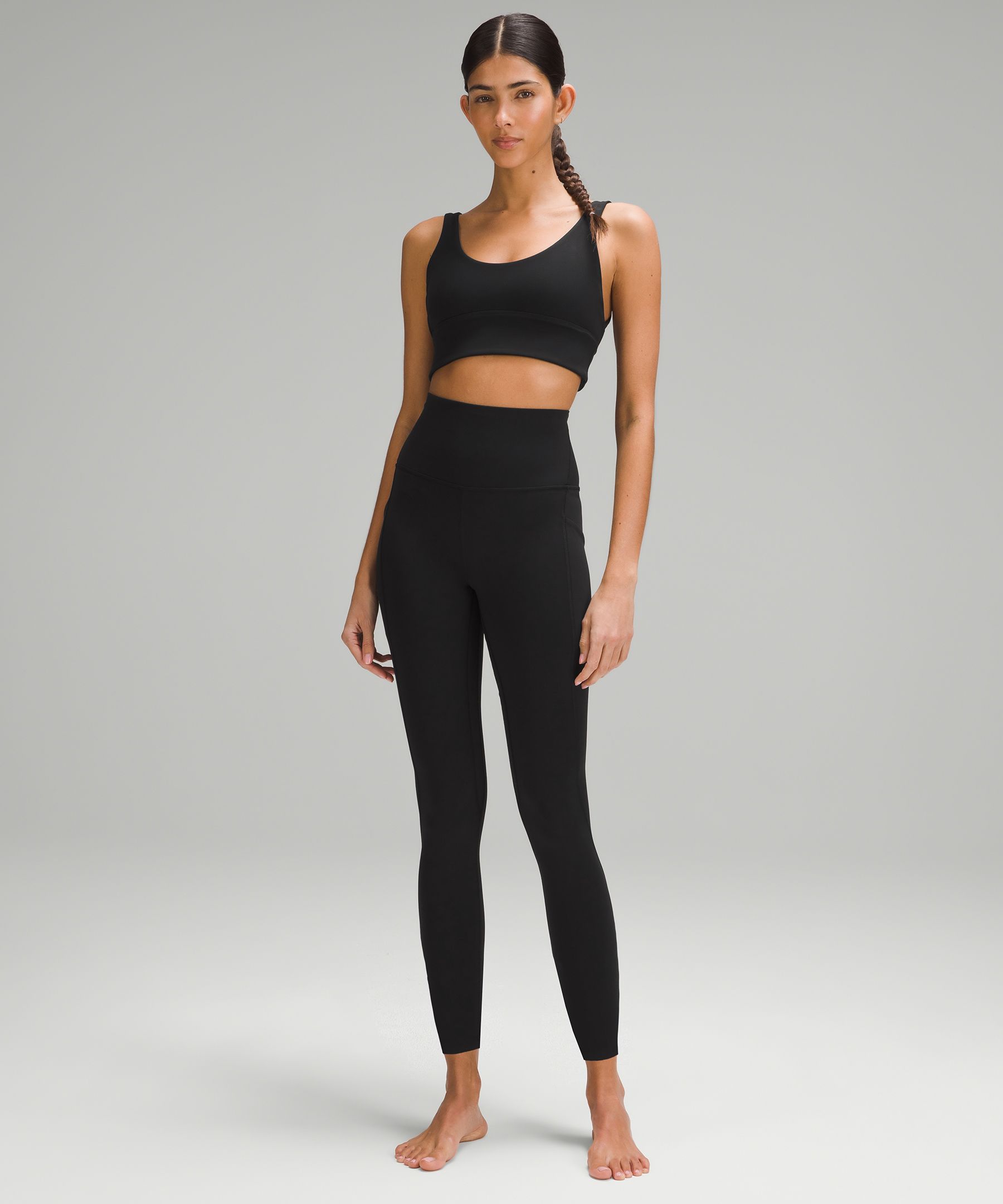 Shop Lululemon Align™ High-rise Leggings With Pockets 25"