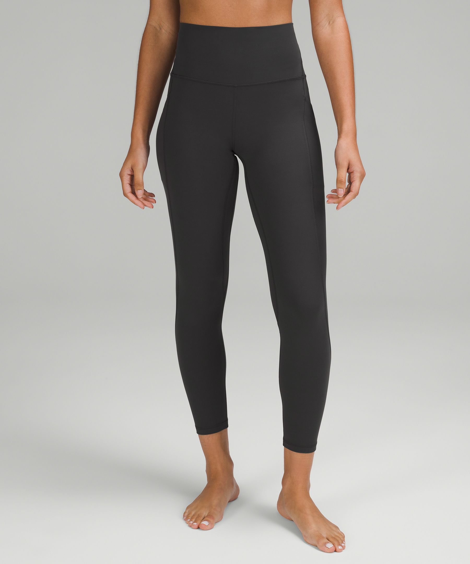 Lululemon Pushing Limits 7/8 Tight (Nulu 25) - Black (First