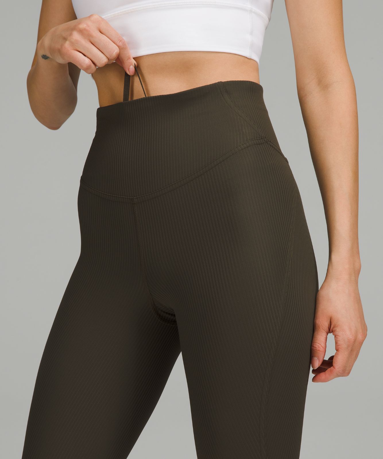 Base Pace High-Rise Tight 24" *Ribbed