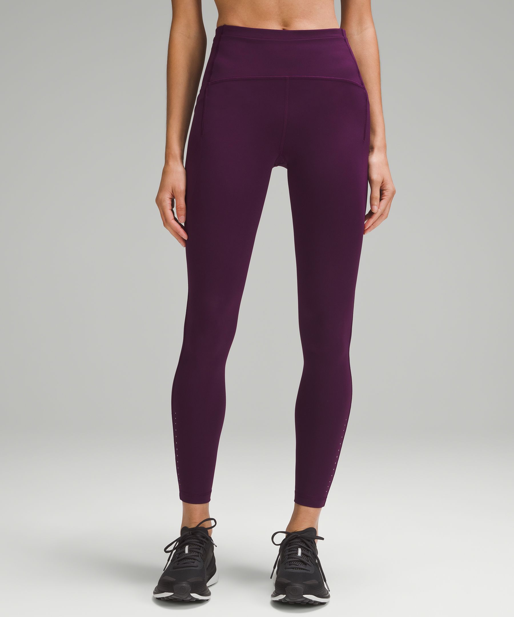 Lululemon dark hot sale purple leggings