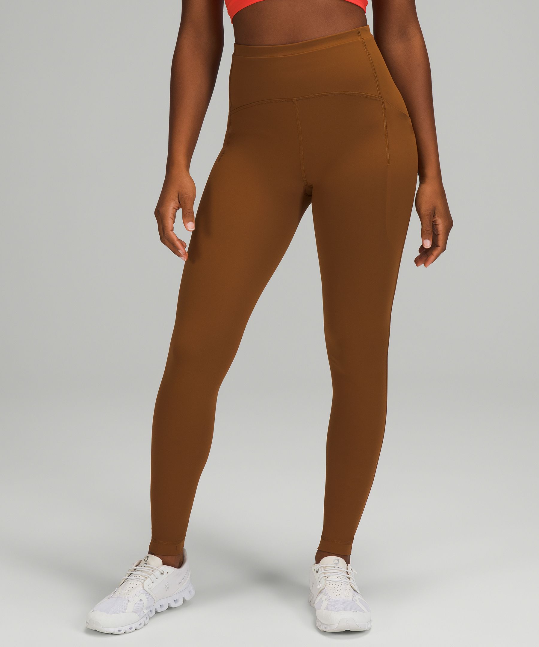 Lululemon Swift Speed High-rise Tights 28" In Copper Brown