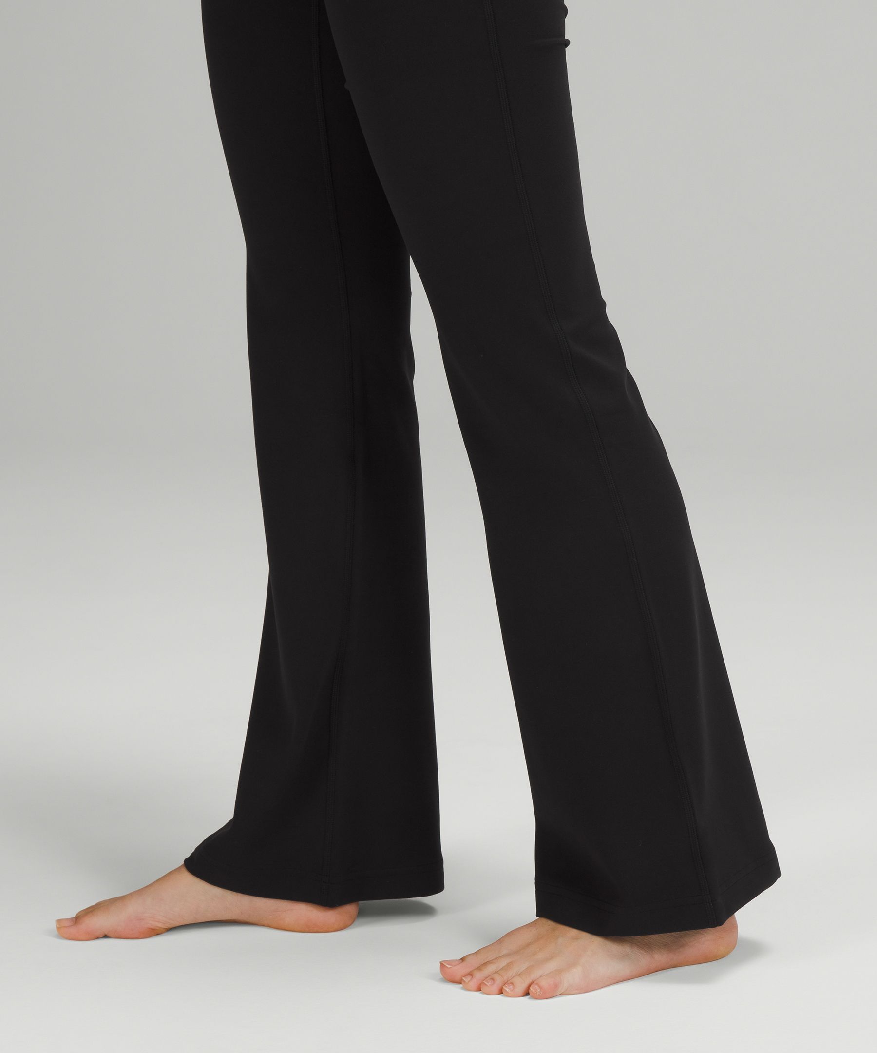 Groove Super-High-Rise Flared Pant Nulu Asia Fit Black, Women's