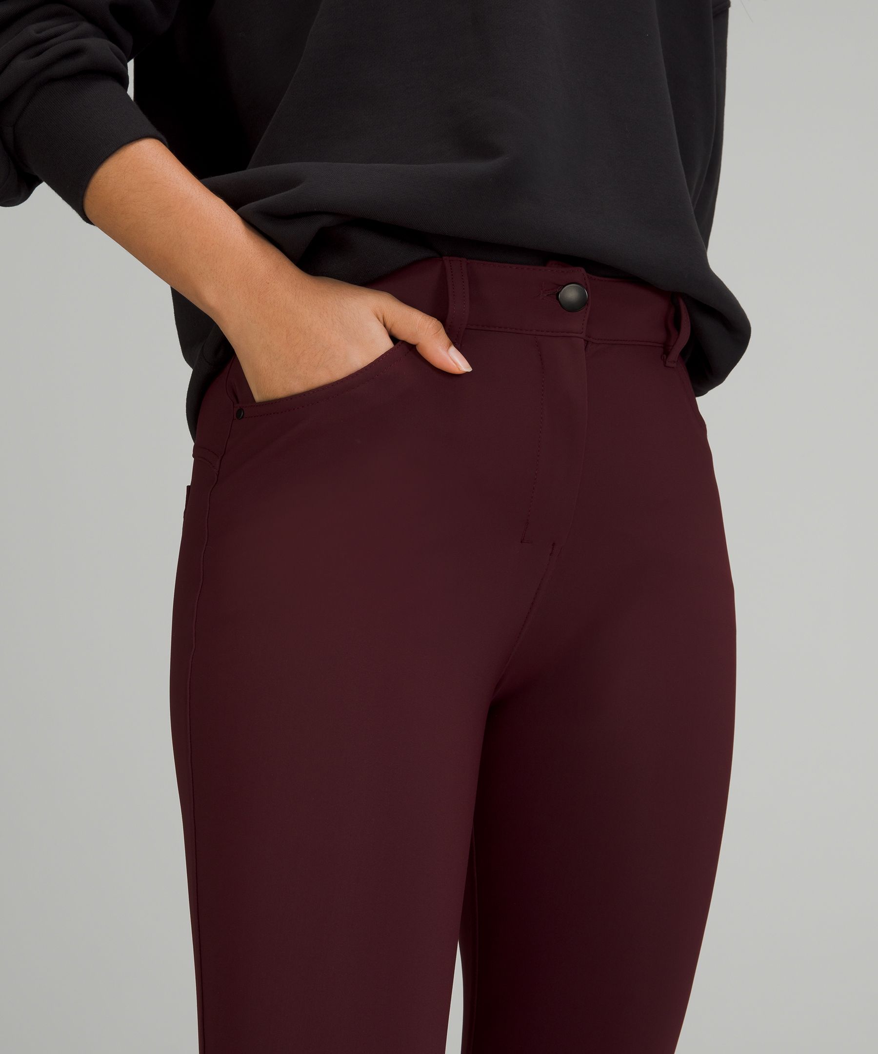 Lululemon Athletica Womens City Sleek 5 Pocket High Rise Pant 30