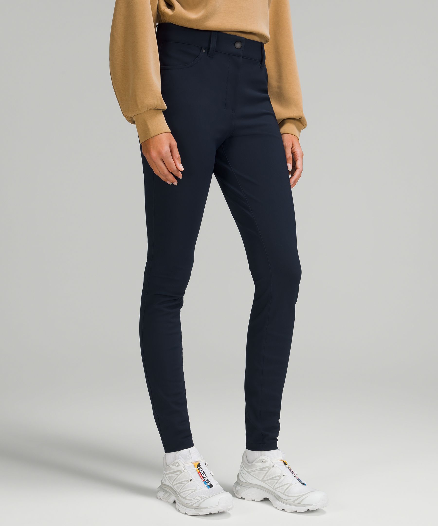 Lululemon City Sleek Slim-Fit 5 Pocket High-Rise Pant