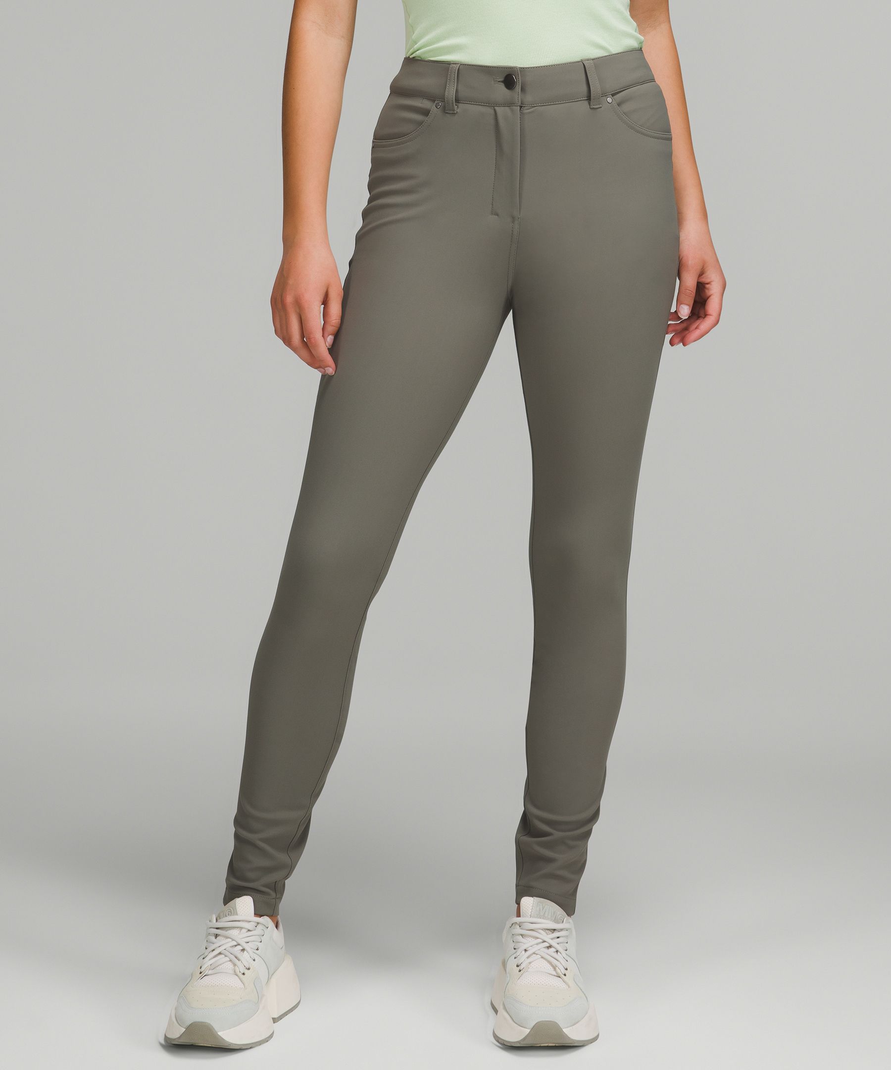 Stay stylish and comfortable with Lululemon City Sleek Slim Fit Pants