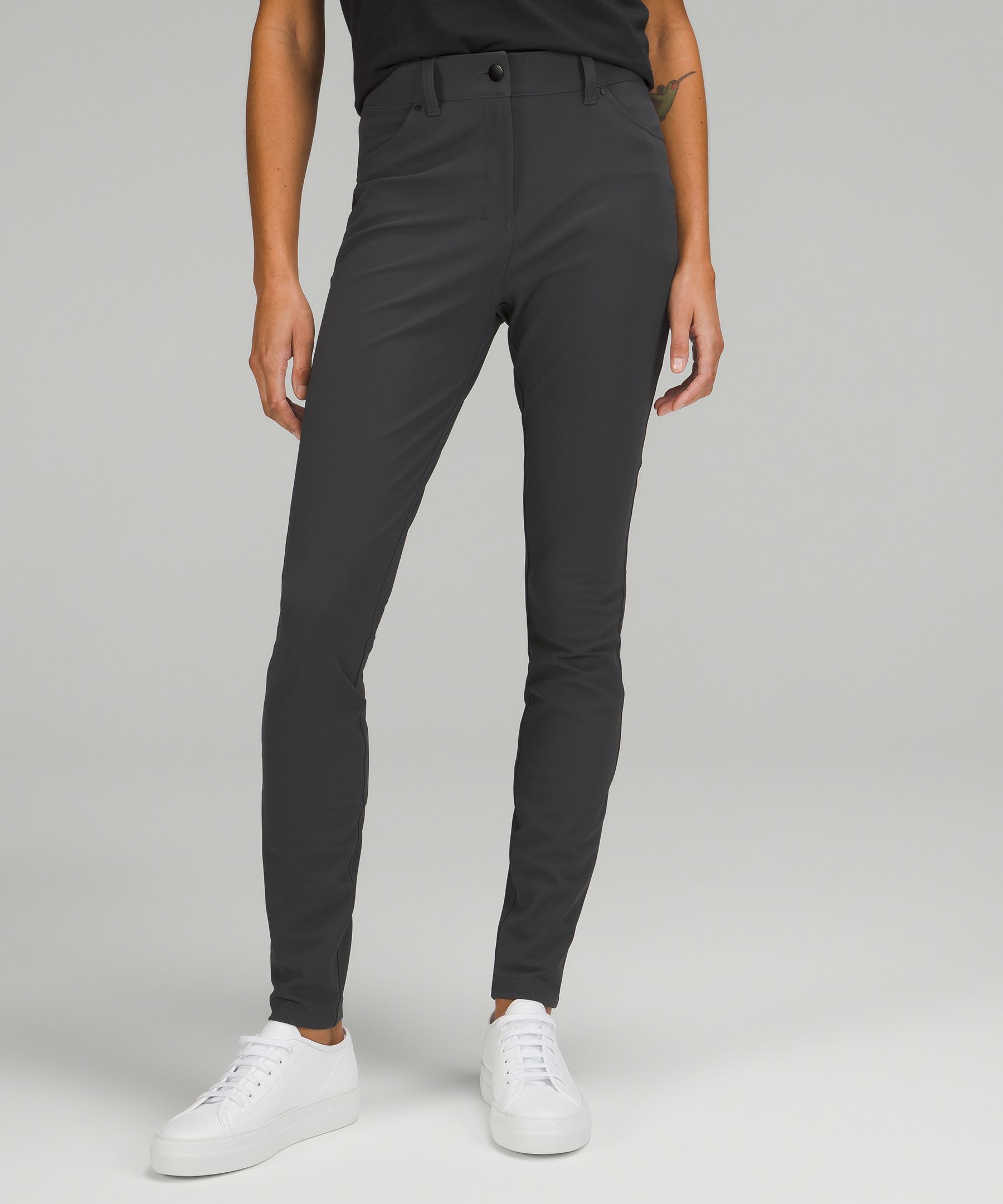 City Sleek Slim-Fit 5 Pocket High-Rise Pant *Full Length