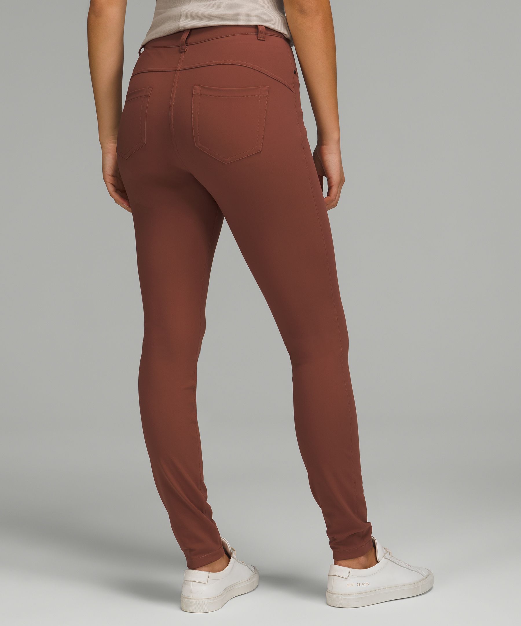 City Sleek Slim-Fit 5 Pocket High-Rise Pant, Women's Trousers