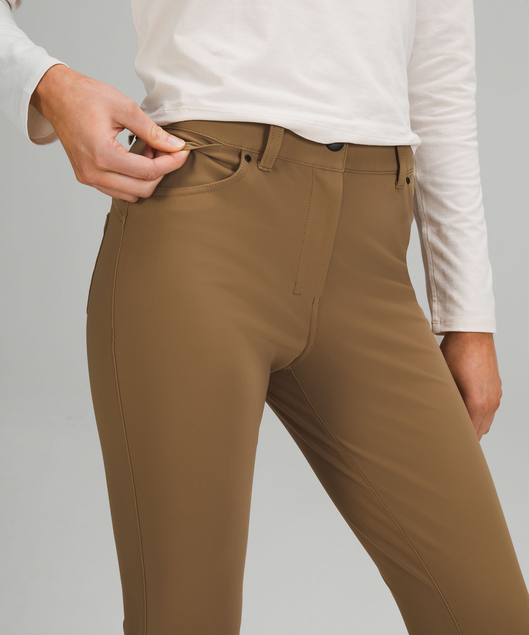 Lululemon City Sleek Slim-Fit 5 Pocket High-Rise Pant