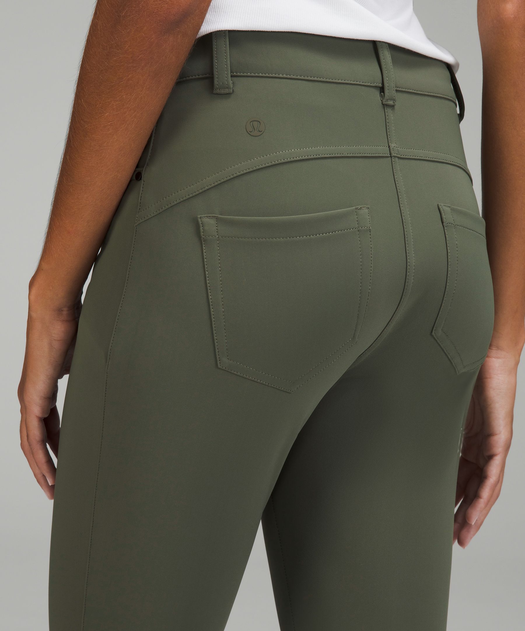 Lululemon athletica City Sleek Slim-Fit 5 Pocket High-Rise Pant