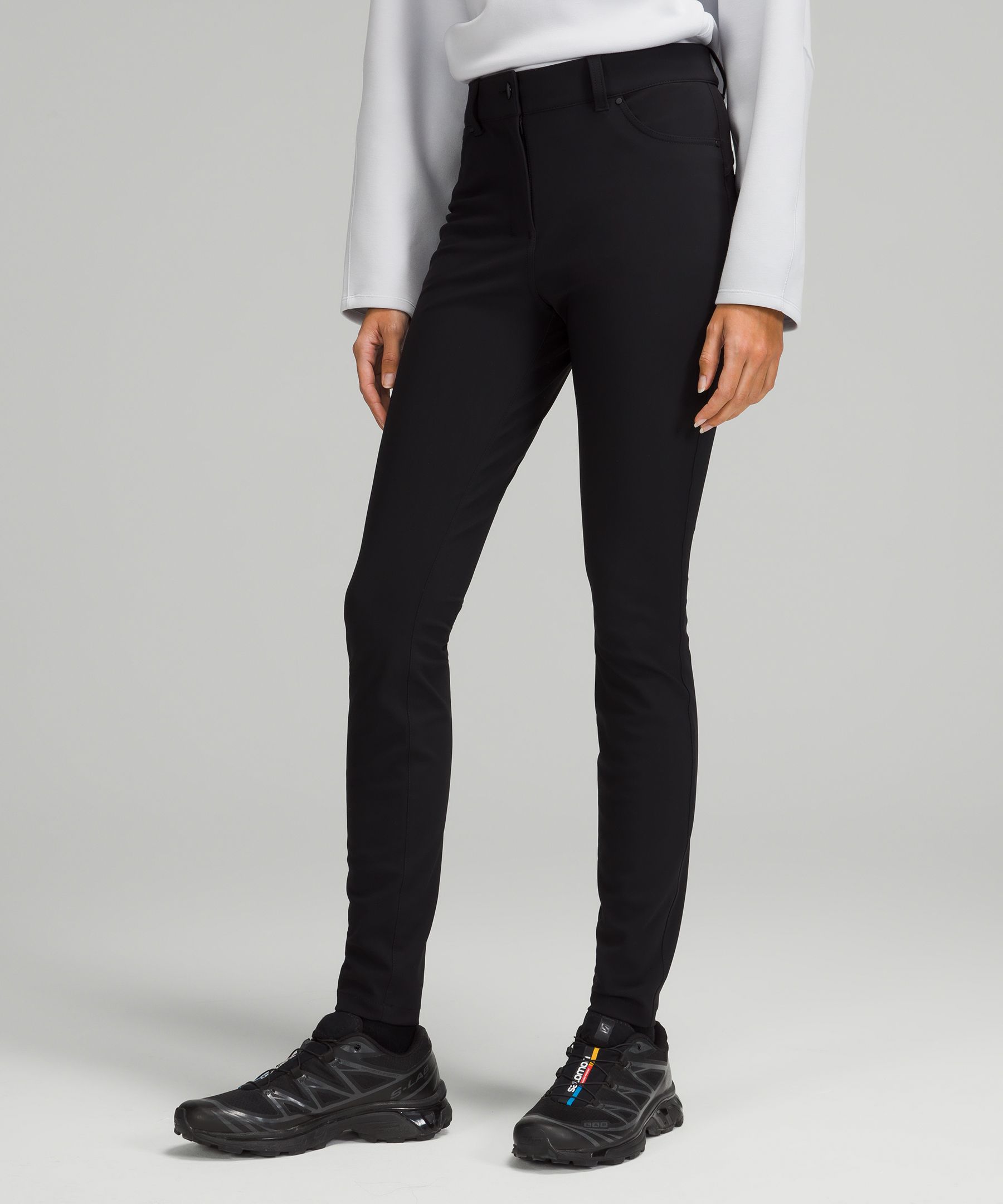 City Sleek Slim-Fit 5 Pocket High-Rise Pant