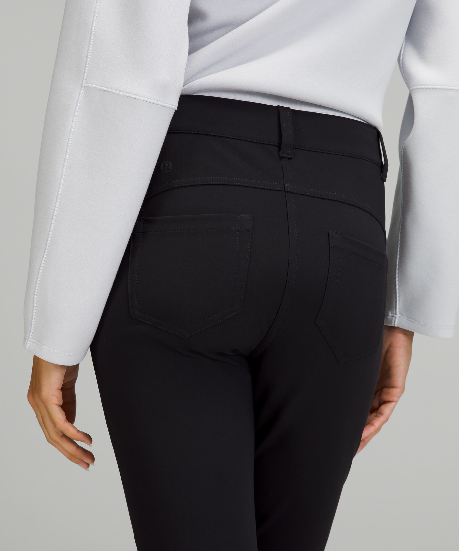 lululemon athletica City Sleek Slim-fit 5 Pocket High-rise Pant in