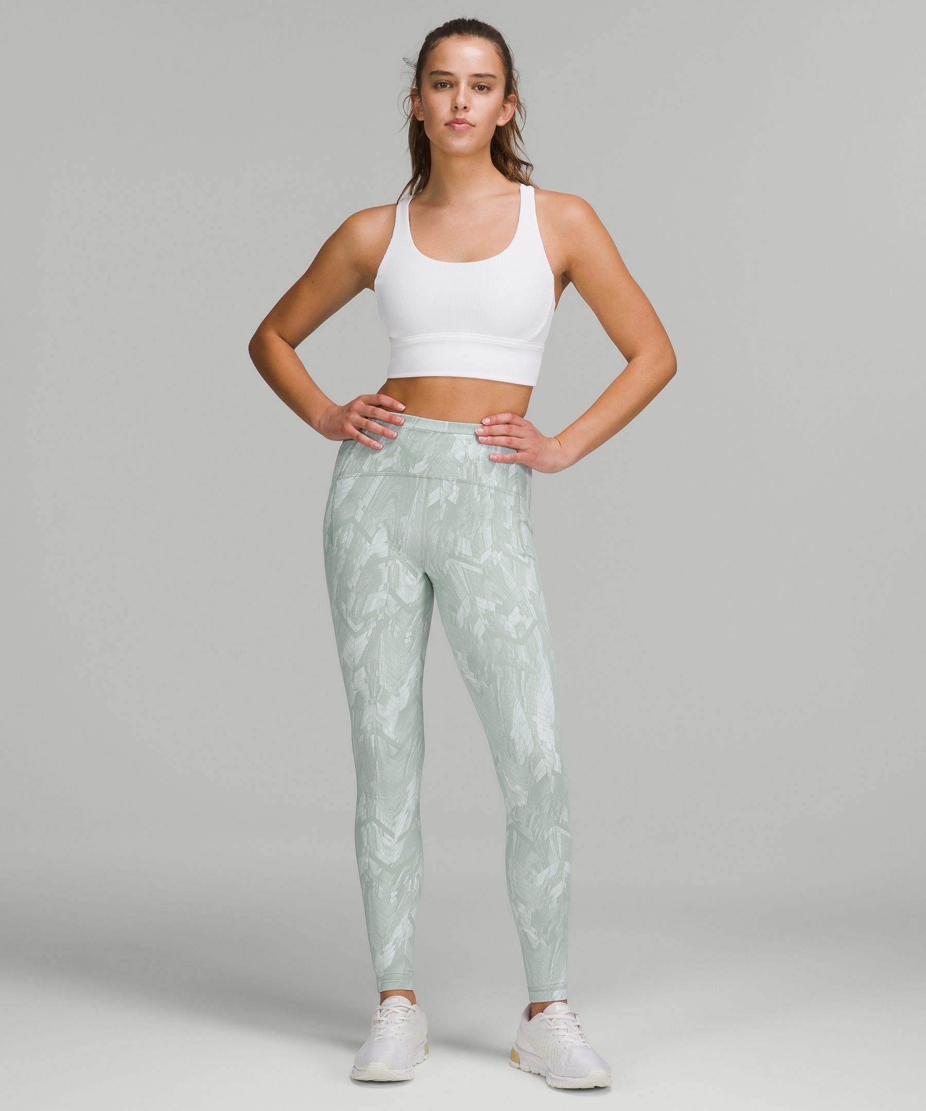 lulu lemon white leggings