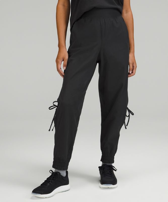 New Year Water-Repellent Track Joggers with Ties