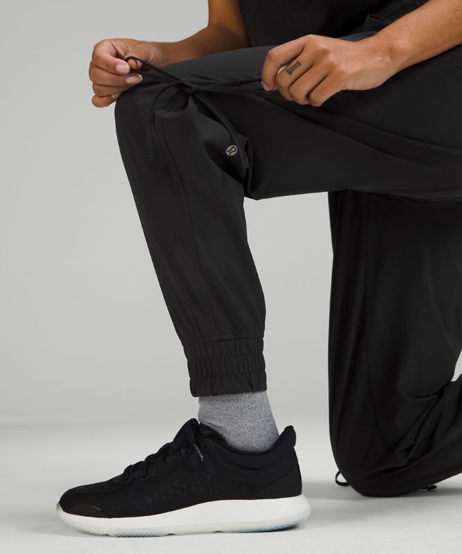 New Year Water-Repellent Track Joggers with Ties *Asia Fit