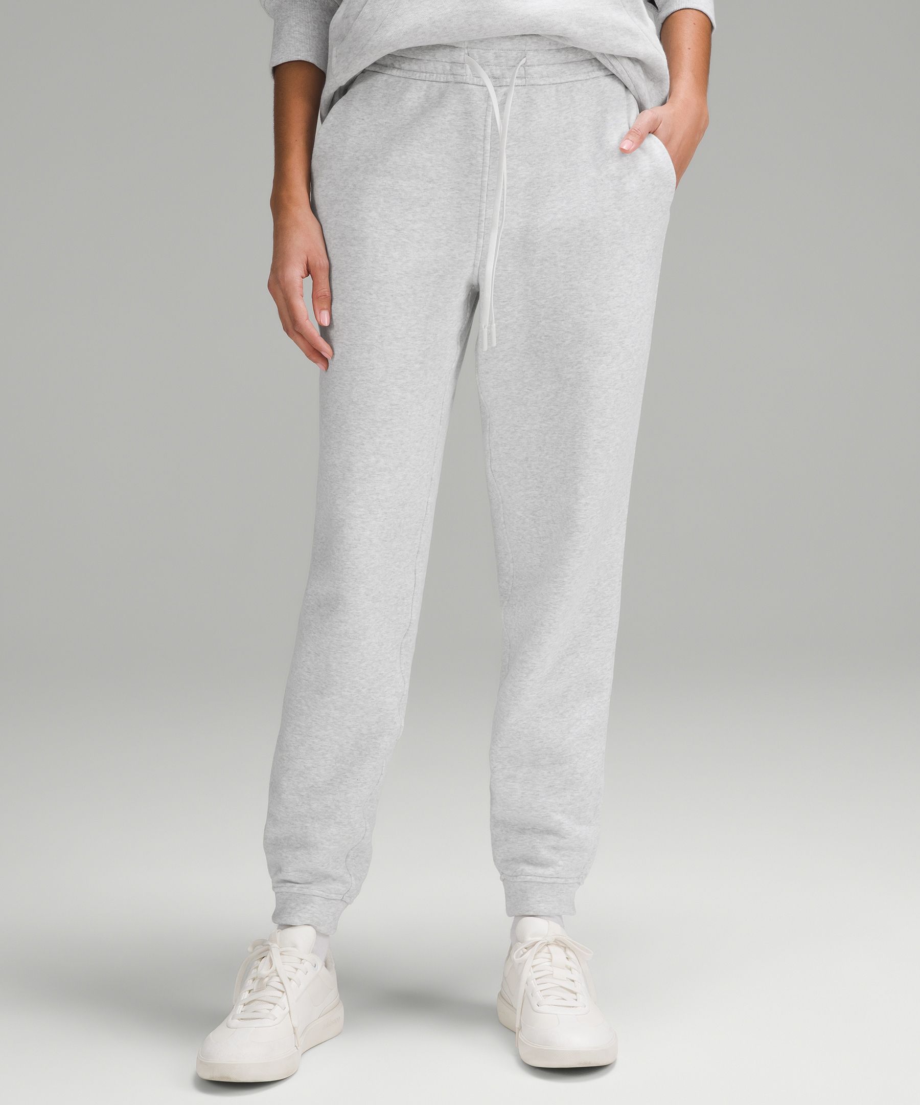 Lululemon Warm Down Jogger II *28 Heathered Core Medium Grey Size