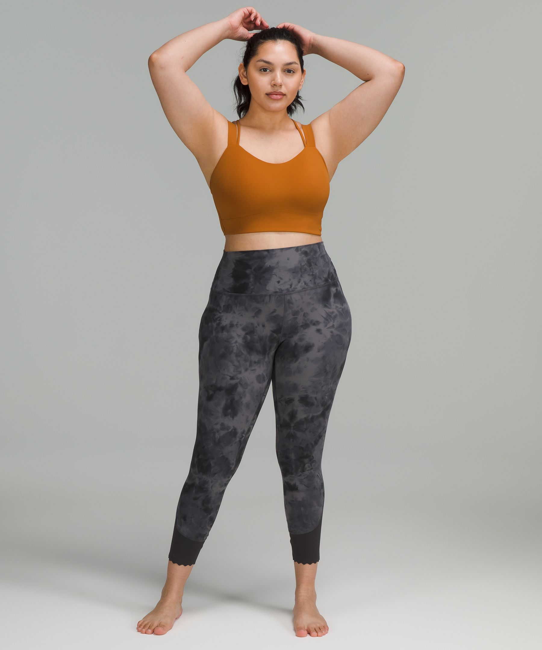 Lululemon scalloped tights hotsell