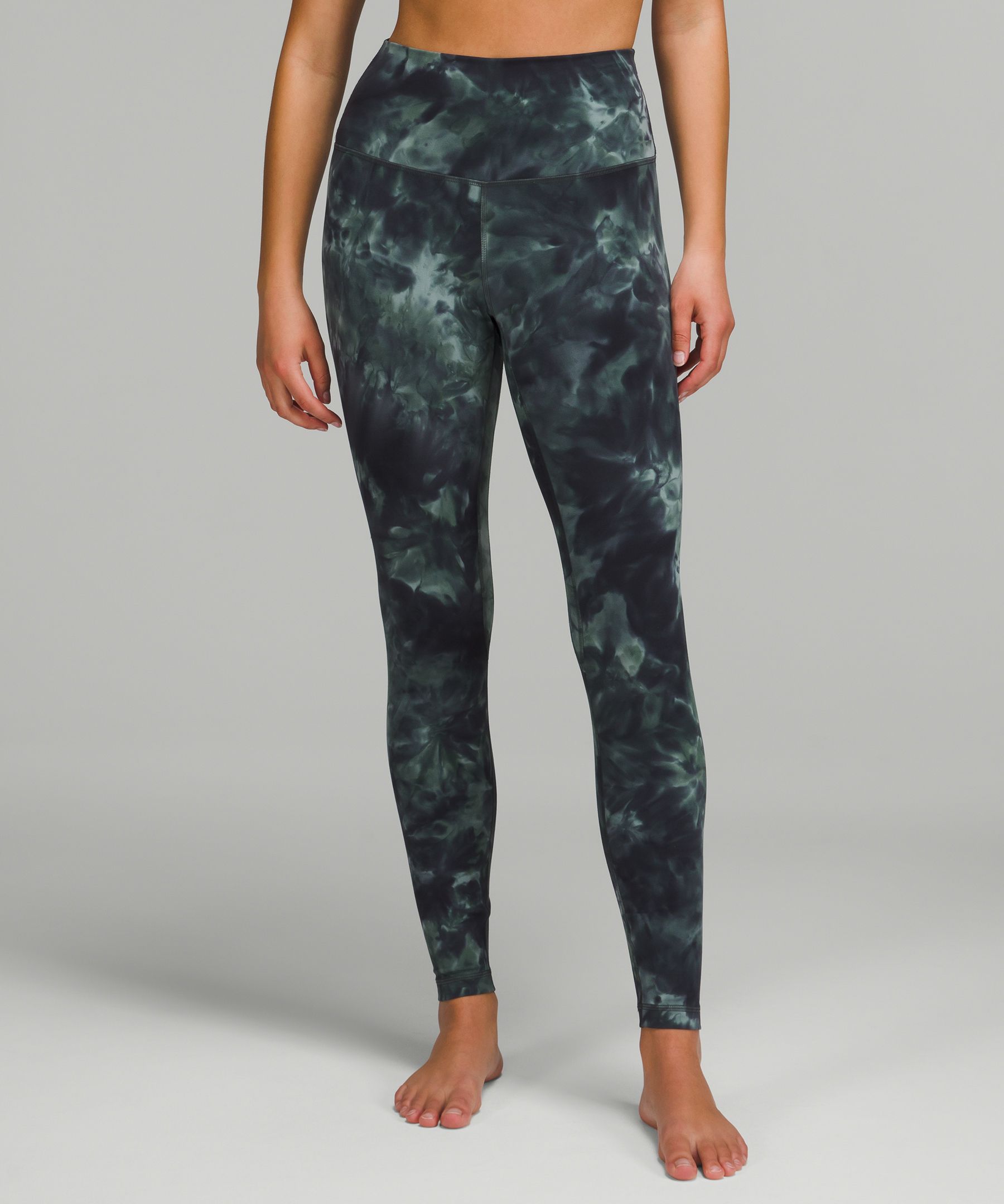 Lululemon Align™ High-rise Pants 28" In Diamond Dye Silver Blue Tidewater Teal Graphite Grey