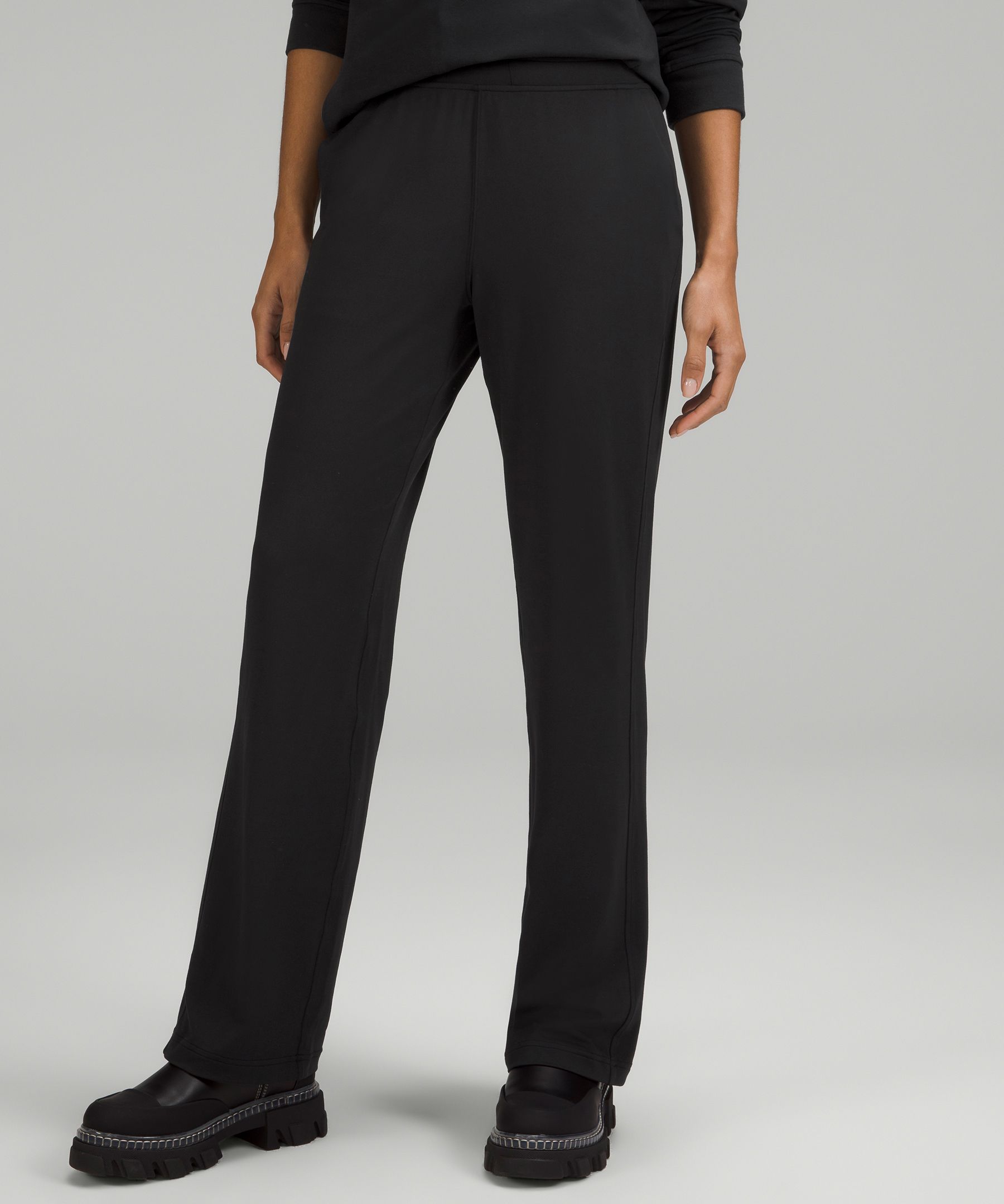 Lululemon Ready to Rulu Straight-Leg High-Rise Crop 24 - Roasted