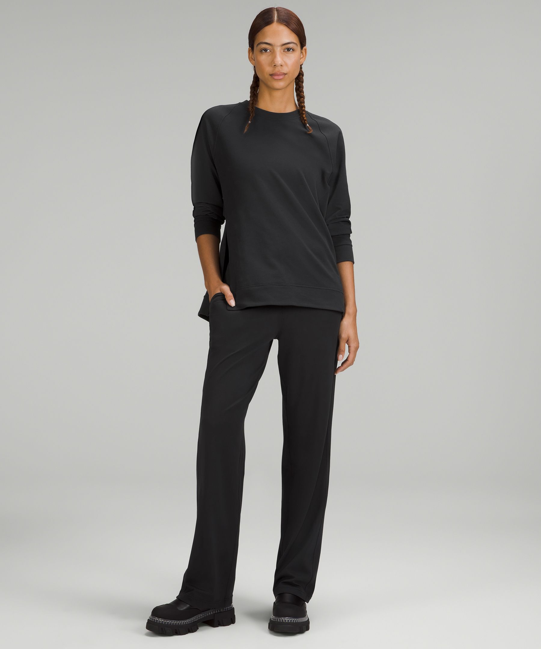 Lululemon Ready to Rulu Straight-Leg High-Rise Pant - Black - lulu fanatics