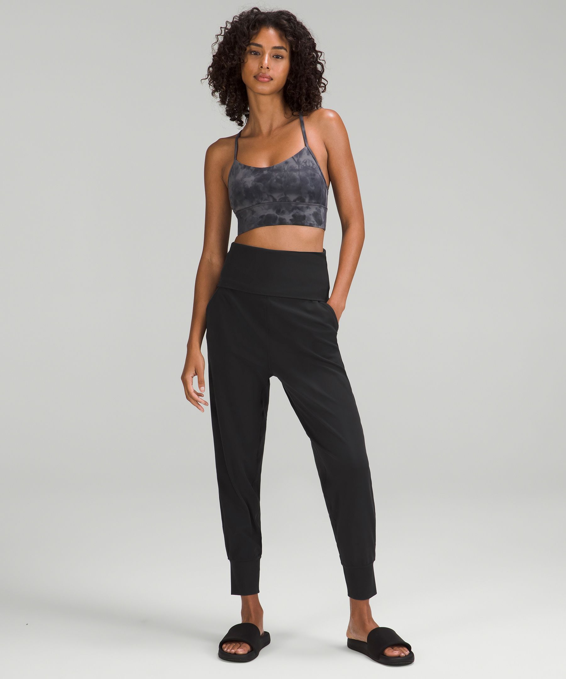 Lululemon Align™ Ribbed-Waist Cropped Jogger, Women's Capris