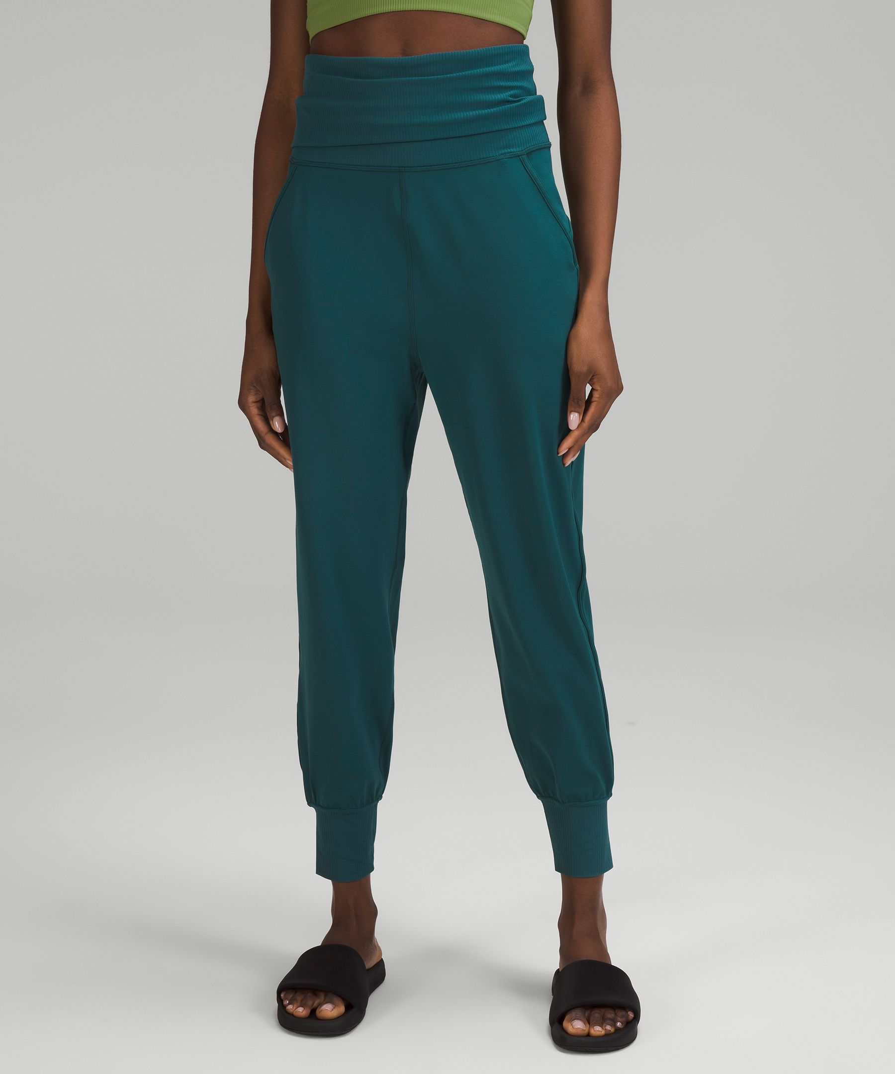 Lululemon Align™ Ribbed-Waist Cropped Jogger, Women's Capris